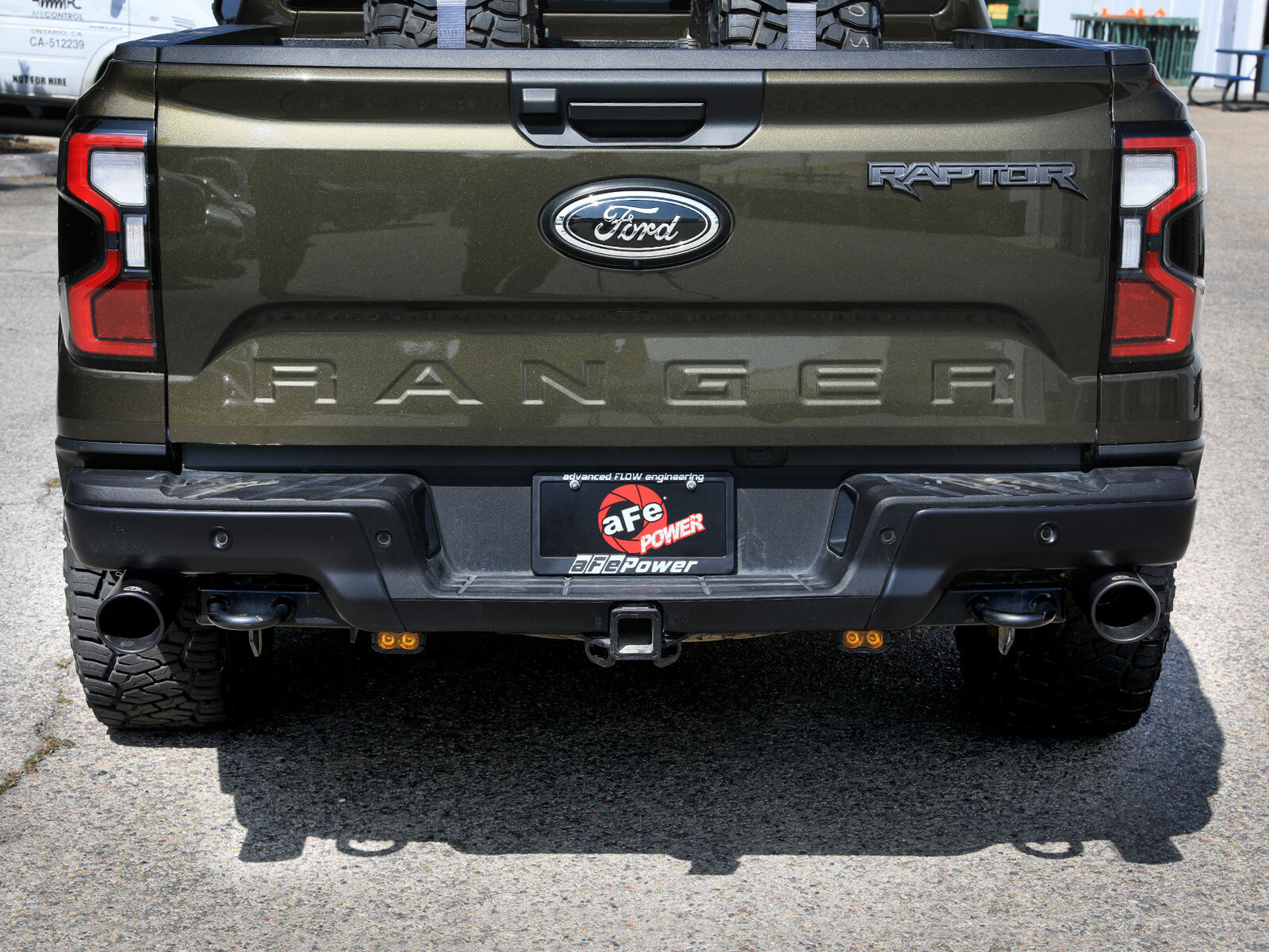 Vulcan Series 3 Inch 304 Stainless Steel Cat-Back Exhaust System w/ Tip Ford Ranger Raptor 24-26 V6-3.0L (tt) aFe Power