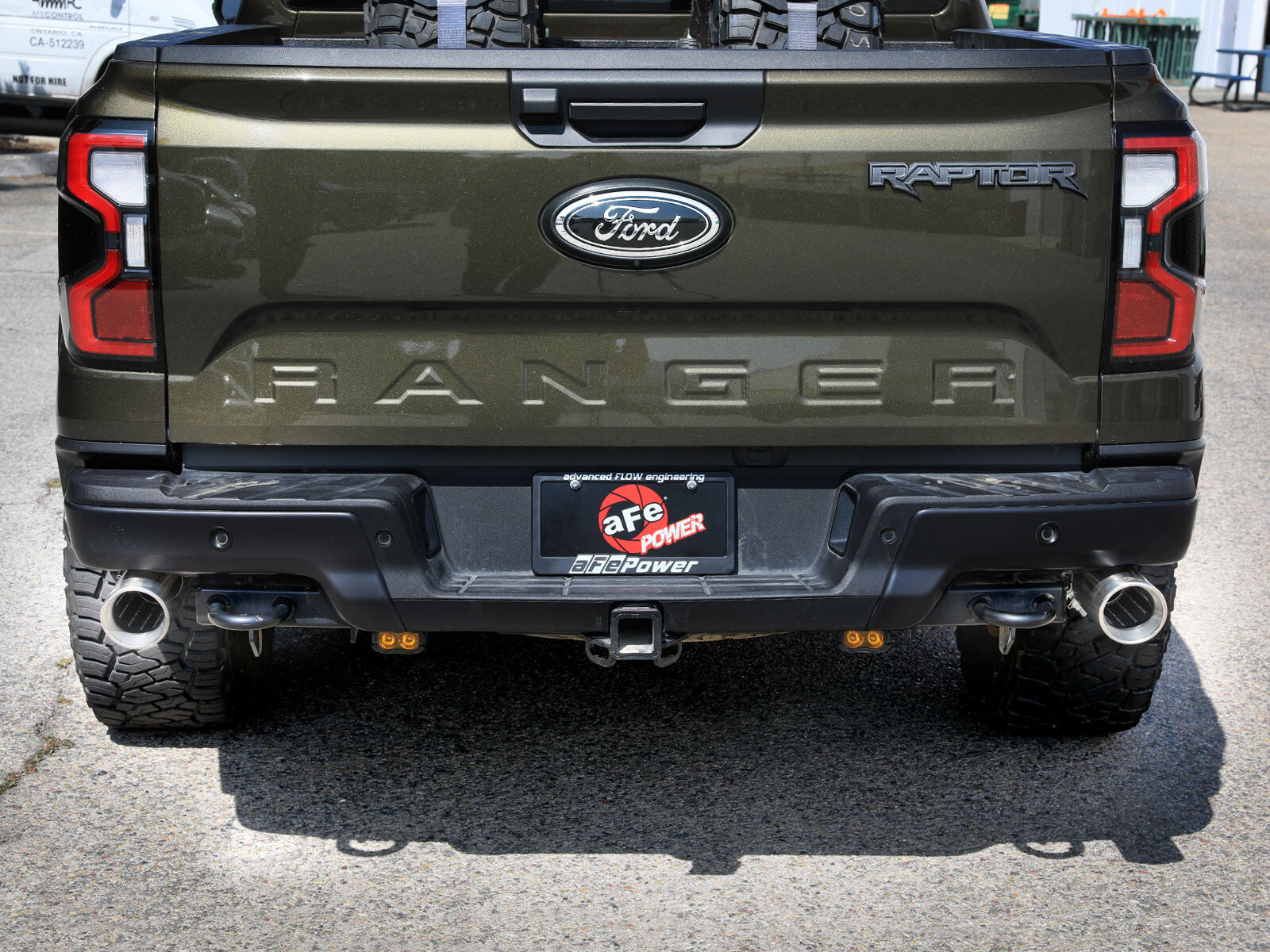 Vulcan Series 3 Inch 304 Stainless Steel Cat-Back Exhaust System w/ Tip Ford Ranger Raptor 24-26 V6-3.0L (tt) aFe Power