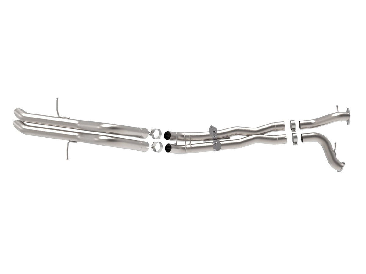 Vulcan Series 3 Inch 304 Stainless Steel Cat-Back Hi-Tuck Exhaust System Ford Bronco Raptor 22-26 V6-3.0L (tt) aFe Power