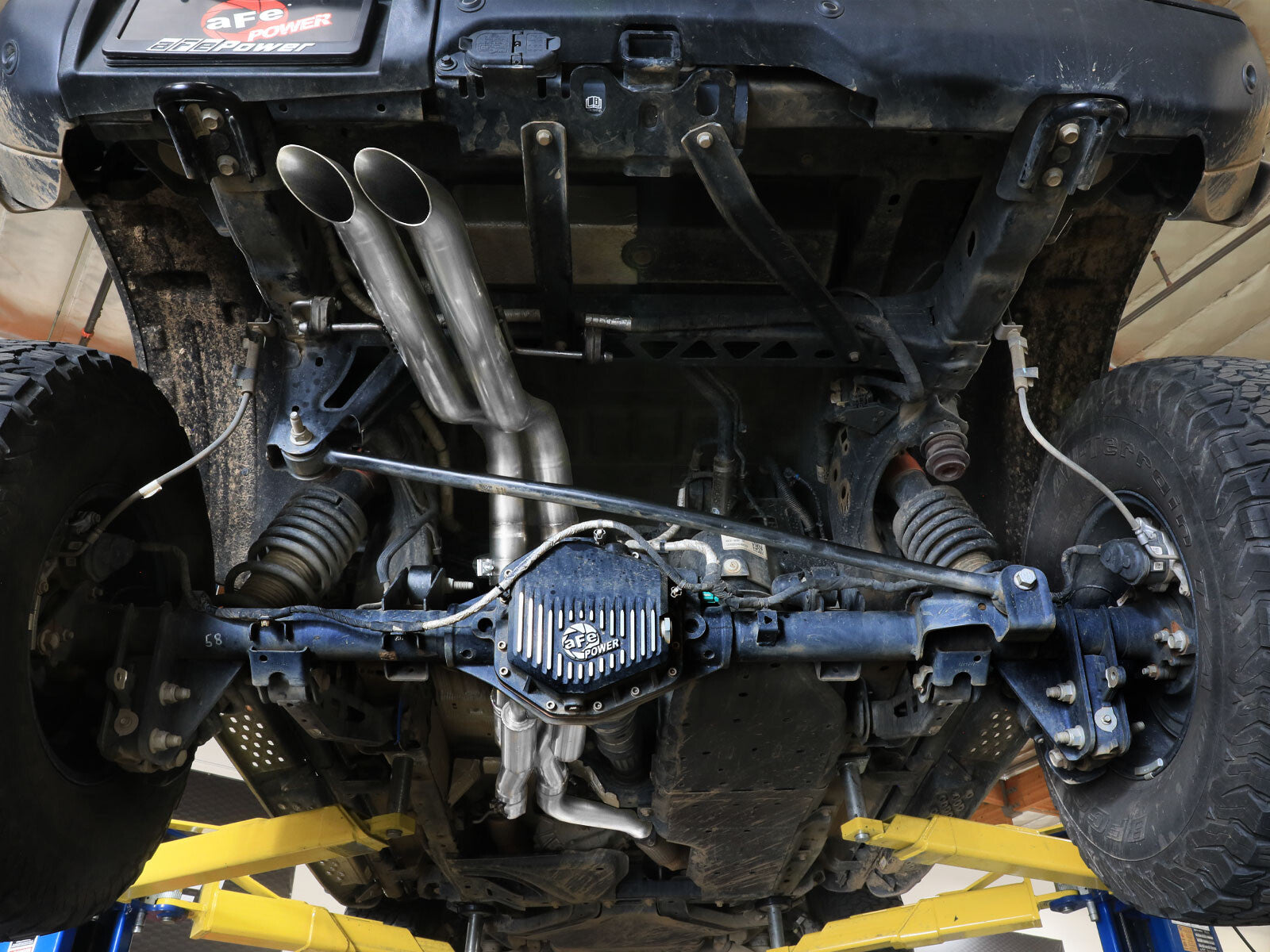 Vulcan Series 3 Inch 304 Stainless Steel Cat-Back Hi-Tuck Exhaust System Ford Bronco Raptor 22-26 V6-3.0L (tt) aFe Power