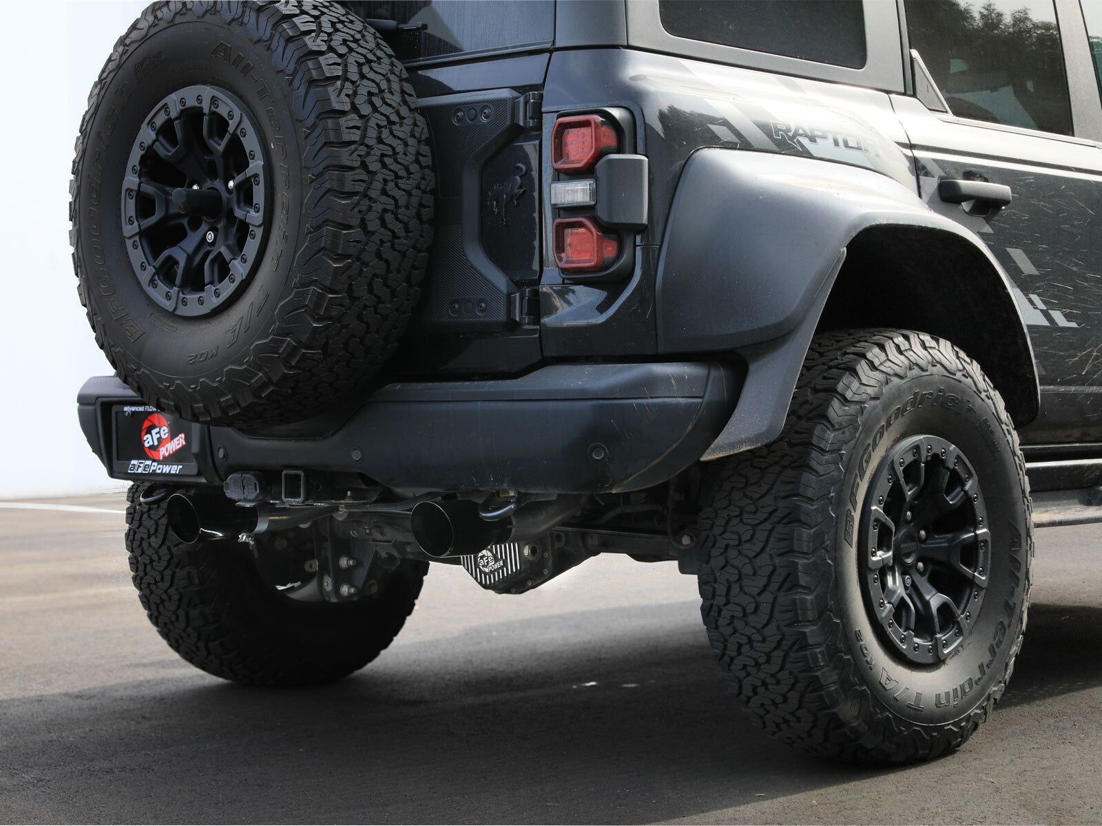 Vulcan Series 3 Inch 304 Stainless Steel Cat-Back Exhaust System w/ Tip Ford Bronco Raptor 22-26 V6-3.0L (tt) aFe Power