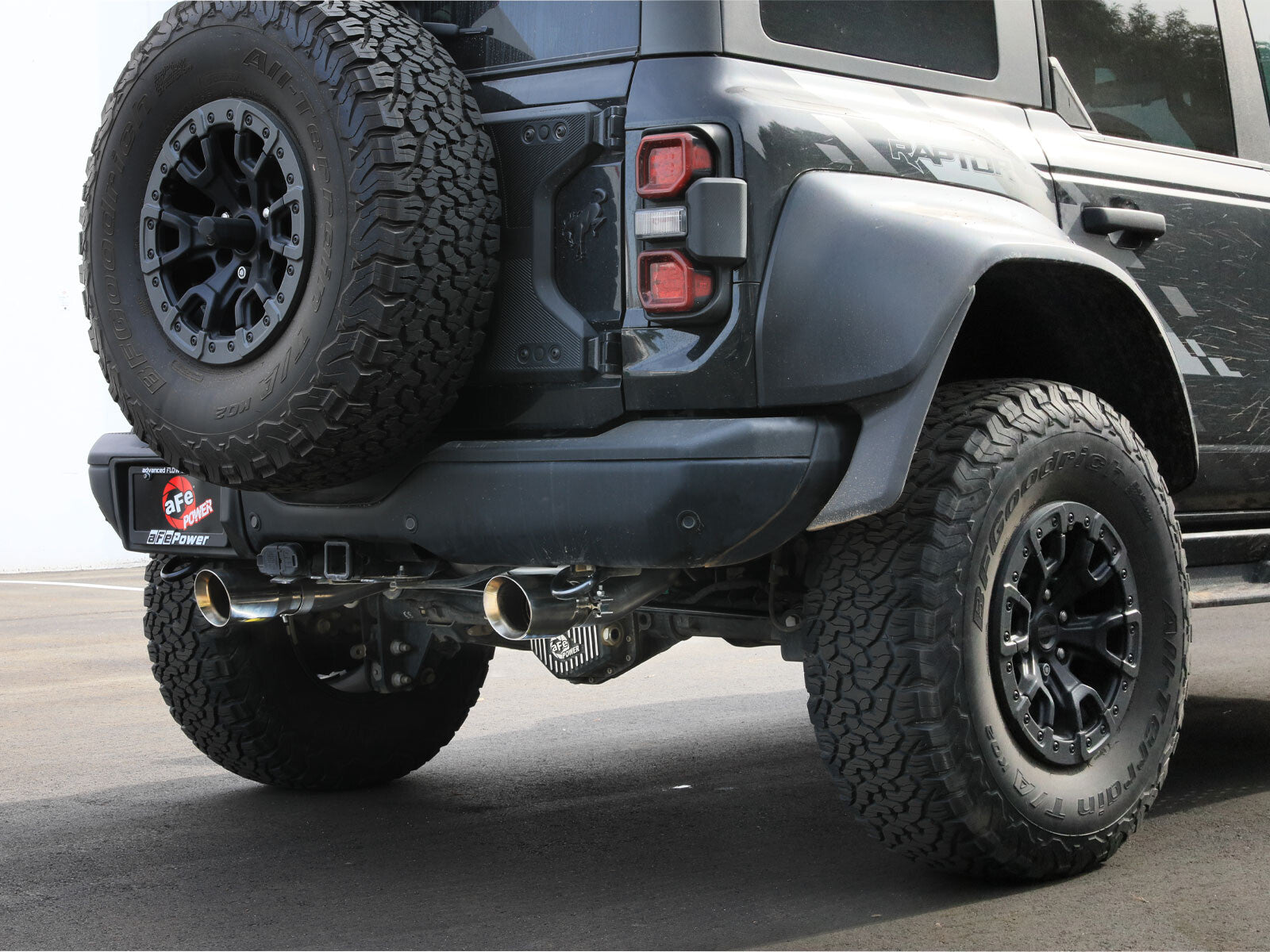 Vulcan Series 3 Inch 304 Stainless Steel Cat-Back Exhaust System w/ Tip Ford Bronco Raptor 22-26 V6-3.0L (tt) aFe Power