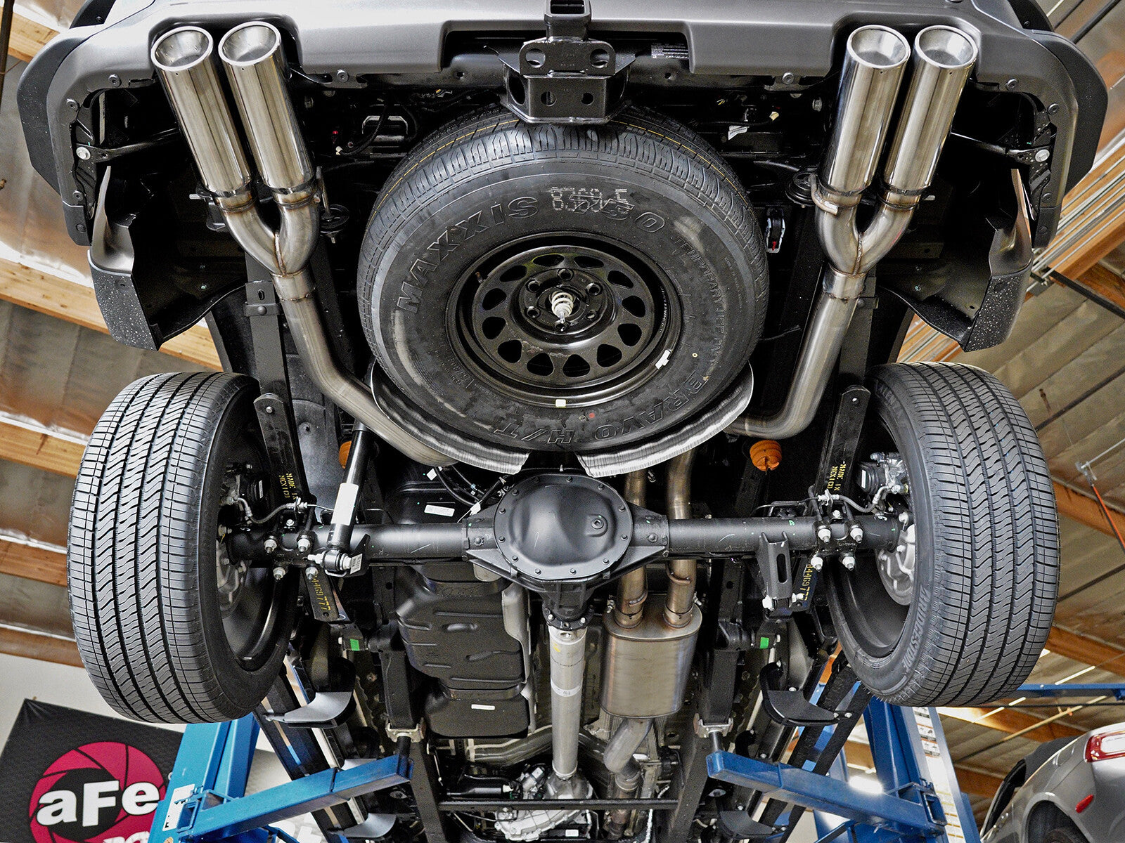 Vulcan Series 304 Stainless Steel Cat-Back Exhaust System w/ Polished Tip GM Silverado/Sierra 1500 19-26 aFe Power
