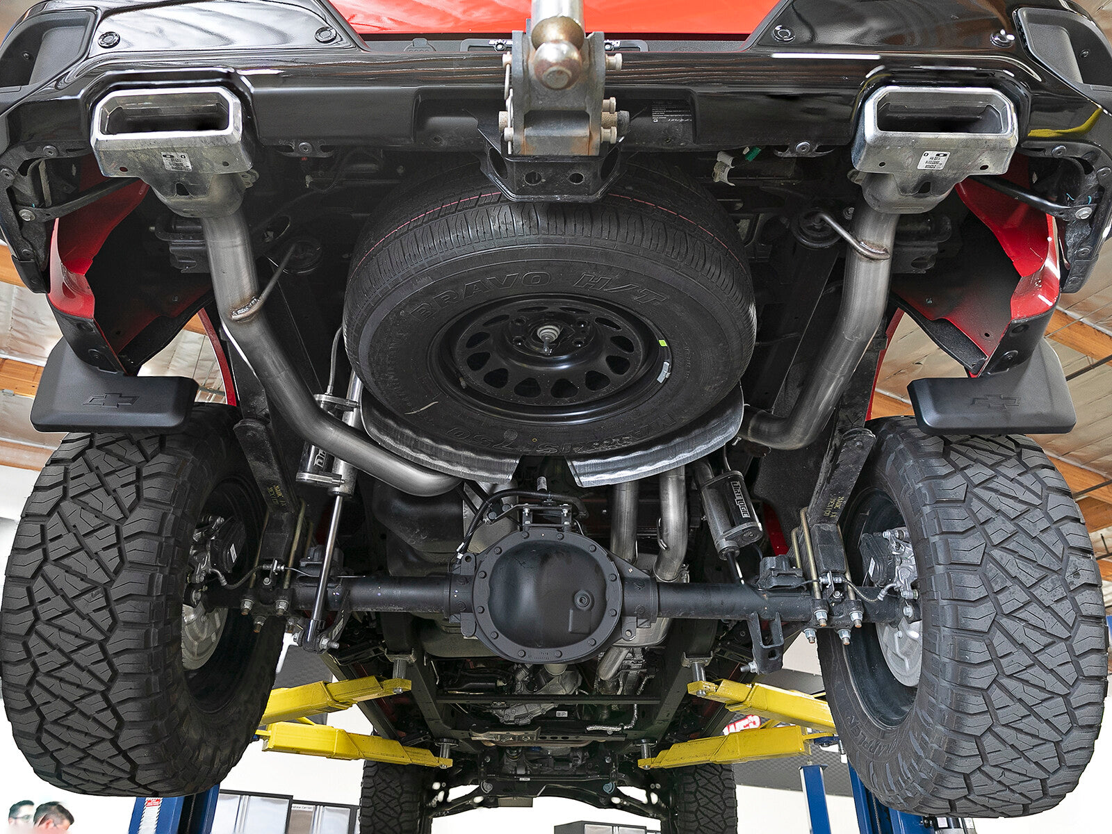 Vulcan Series 3 Inch 304 Stainless Steel Cat-Back Exhaust System Uses OE Tips GM Silverado/Sierra 1500 19-26 V8-5.3L aFe Power