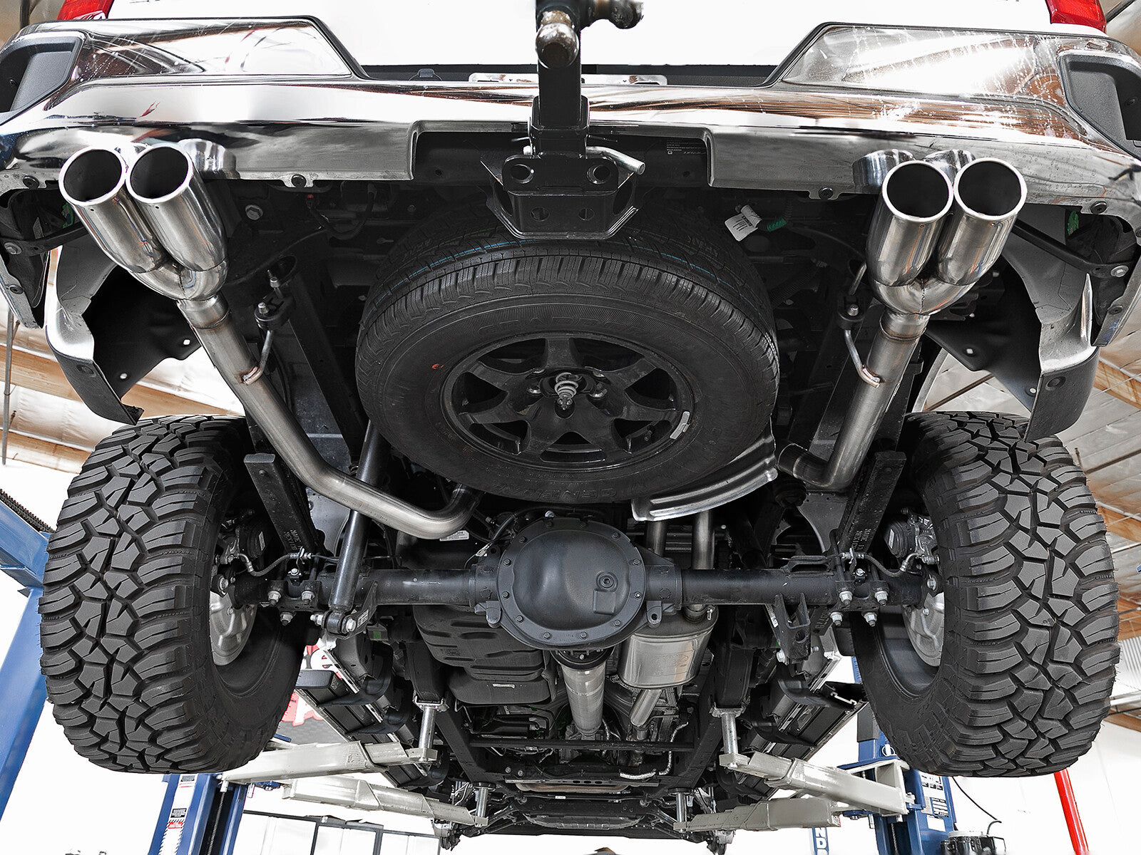 Vulcan Series 304 Stainless Steel Cat-Back Exhaust System w/ Polished Tip GM Silverado/Sierra 1500 19-26 aFe Power