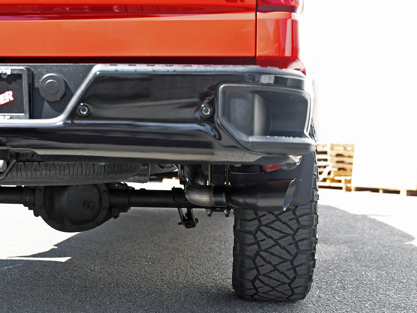 Vulcan Series 3 Inch 304 Stainless Steel Cat-Back Exhaust System w/ Tips GM Silverado/Sierra 1500 19-26 L4-2.7L (t) aFe Power