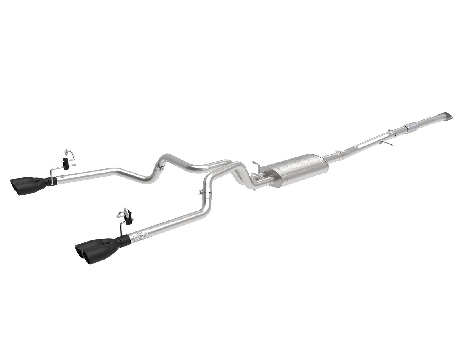 Vulcan Series 304 Stainless Steel Cat-Back Exhaust System w/ Black Tip GM Silverado/Sierra 1500 19-26 aFe Power