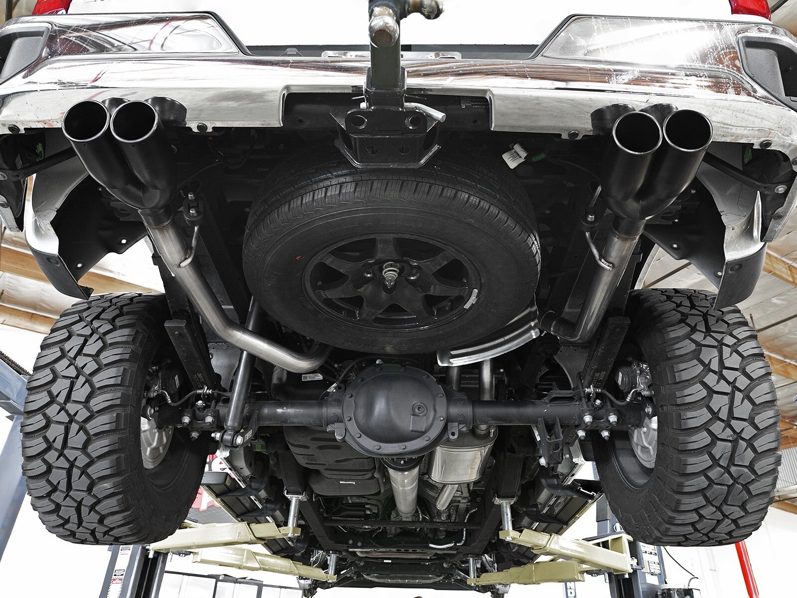 Vulcan Series 304 Stainless Steel Cat-Back Exhaust System w/ Black Tip GM Silverado/Sierra 1500 19-26 aFe Power