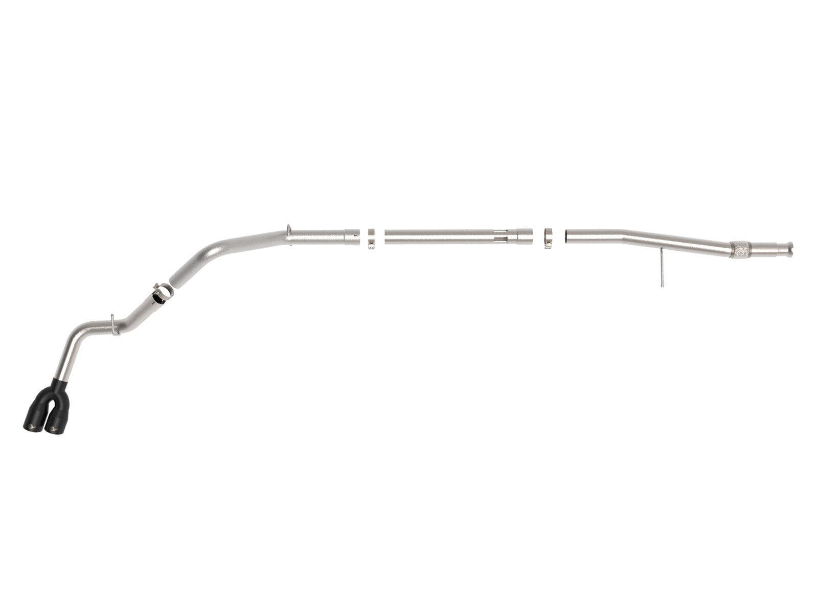 Rebel Xd Series 3 Inch 304 Stainless Steel Dpf-Back Exhaust w/Dual Tips GM Trucks 20-22 L6-3.0L (td) LM2 aFe Power