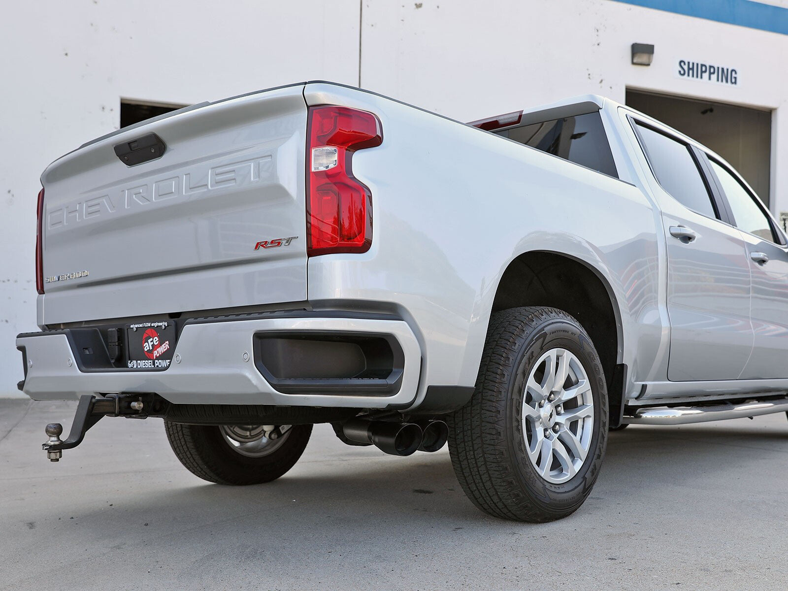 Rebel Xd Series 3 Inch 304 Stainless Steel Dpf-Back Exhaust w/Dual Tips GM Trucks 20-22 L6-3.0L (td) LM2 aFe Power