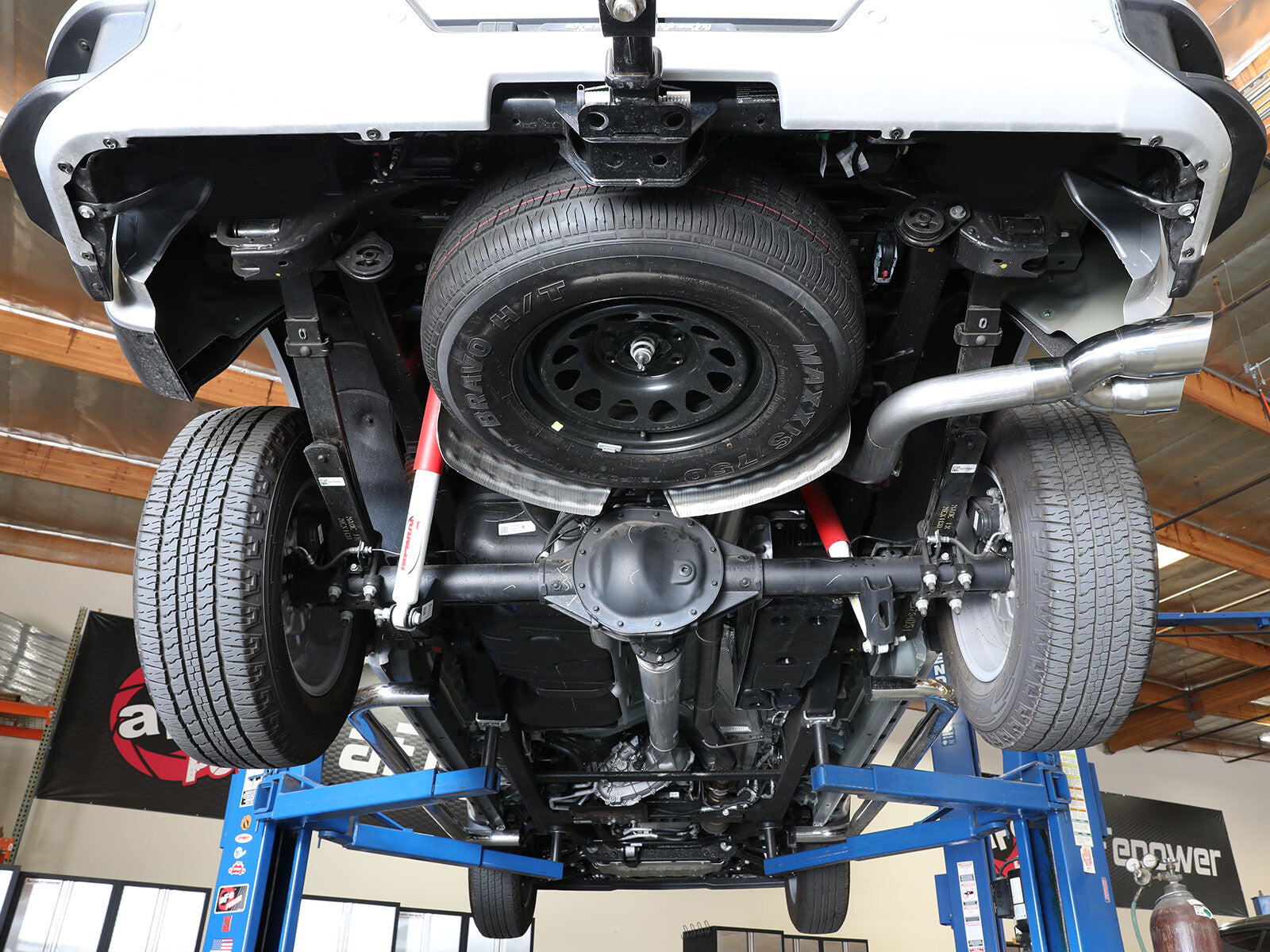 Rebel Xd Series 3 Inch 304 Stainless Steel Dpf-Back Exhaust w/Dual Tips GM Trucks 20-22 L6-3.0L (td) LM2 aFe Power