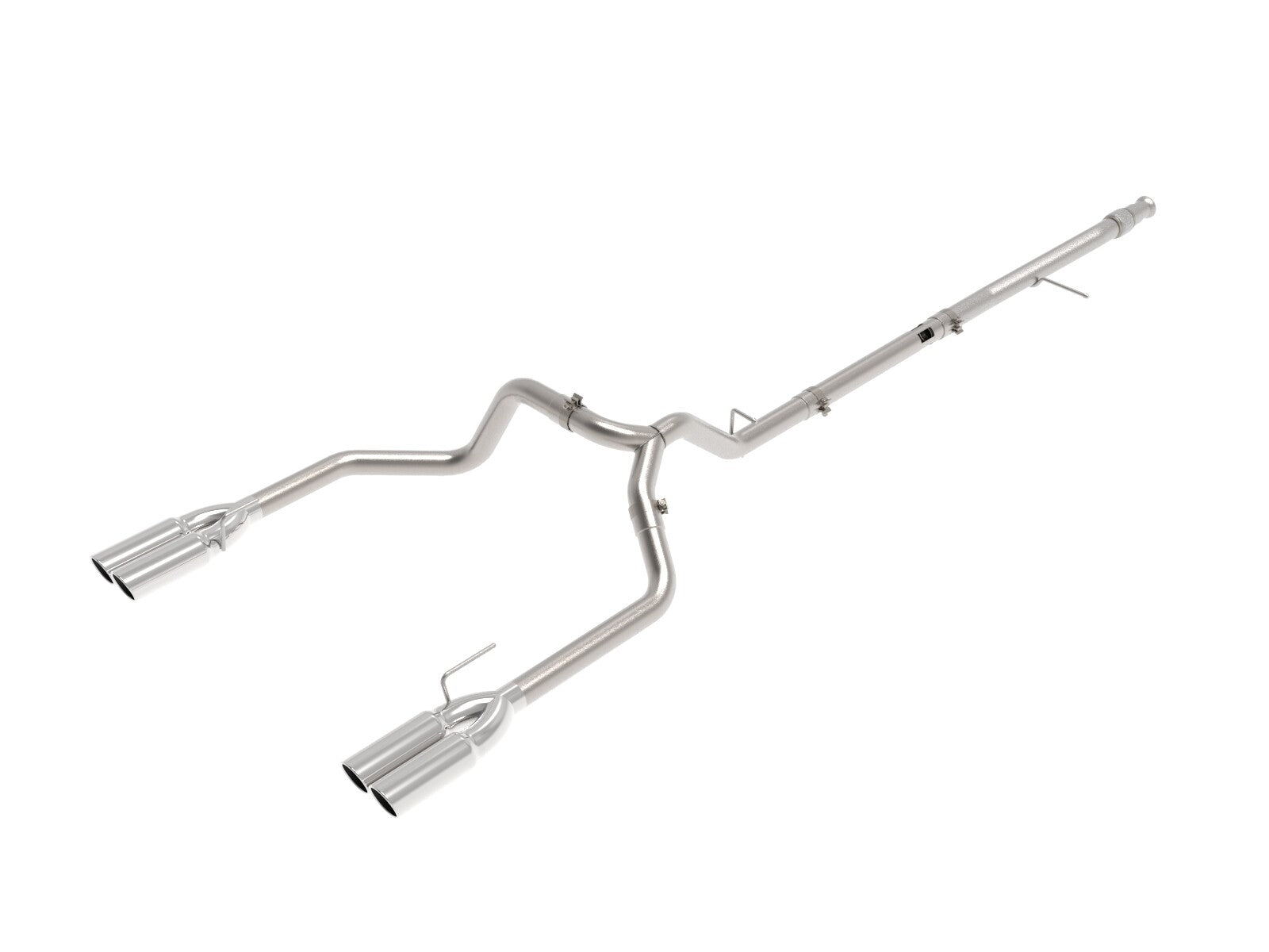 Vulcan Series 3 Inch 304 Stainless Steel Dpf-Back Exhaust System w/ Tip GM Trucks 20-22 L6-3.0L (td) LM2 aFe Power