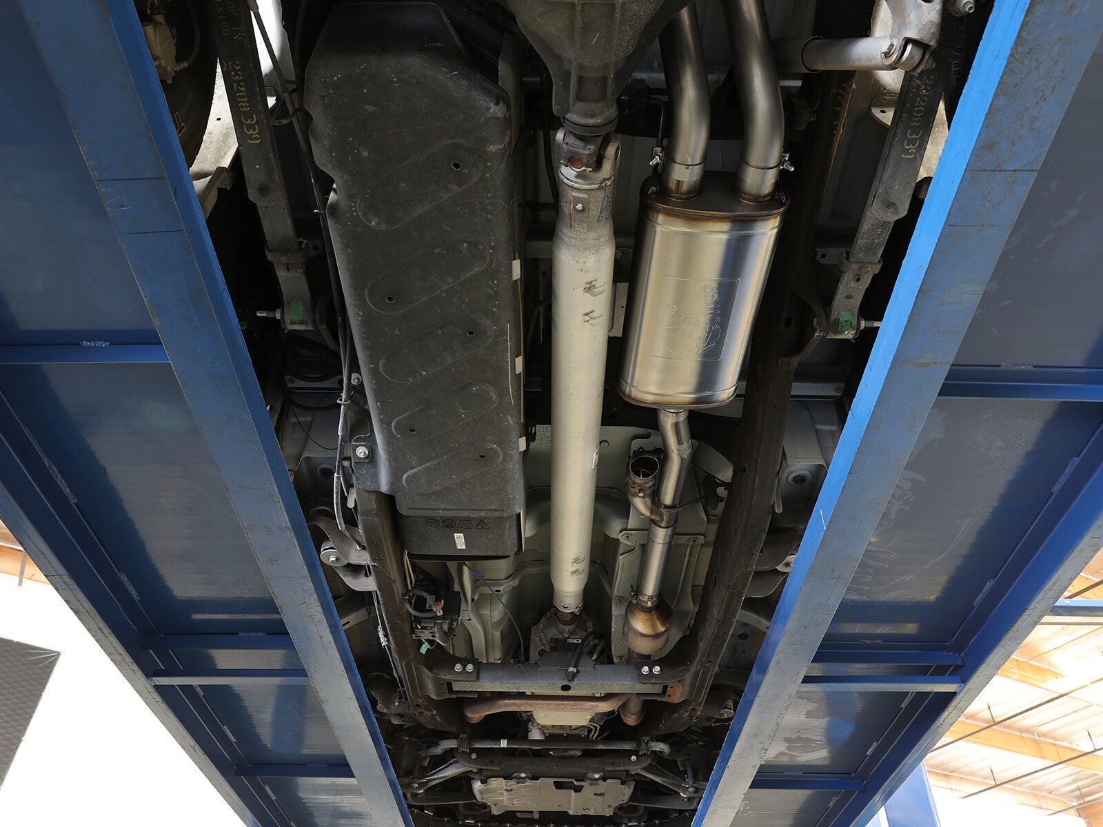 Gemini Xv 3 Inch 304 Stainless Steel Cat-Back Exhaust System w/ Cut-Out GM Trucks 09-18 V6-4.3/V8-4.8/5.3L Passenger and Driver Side Exit Location aFe Power