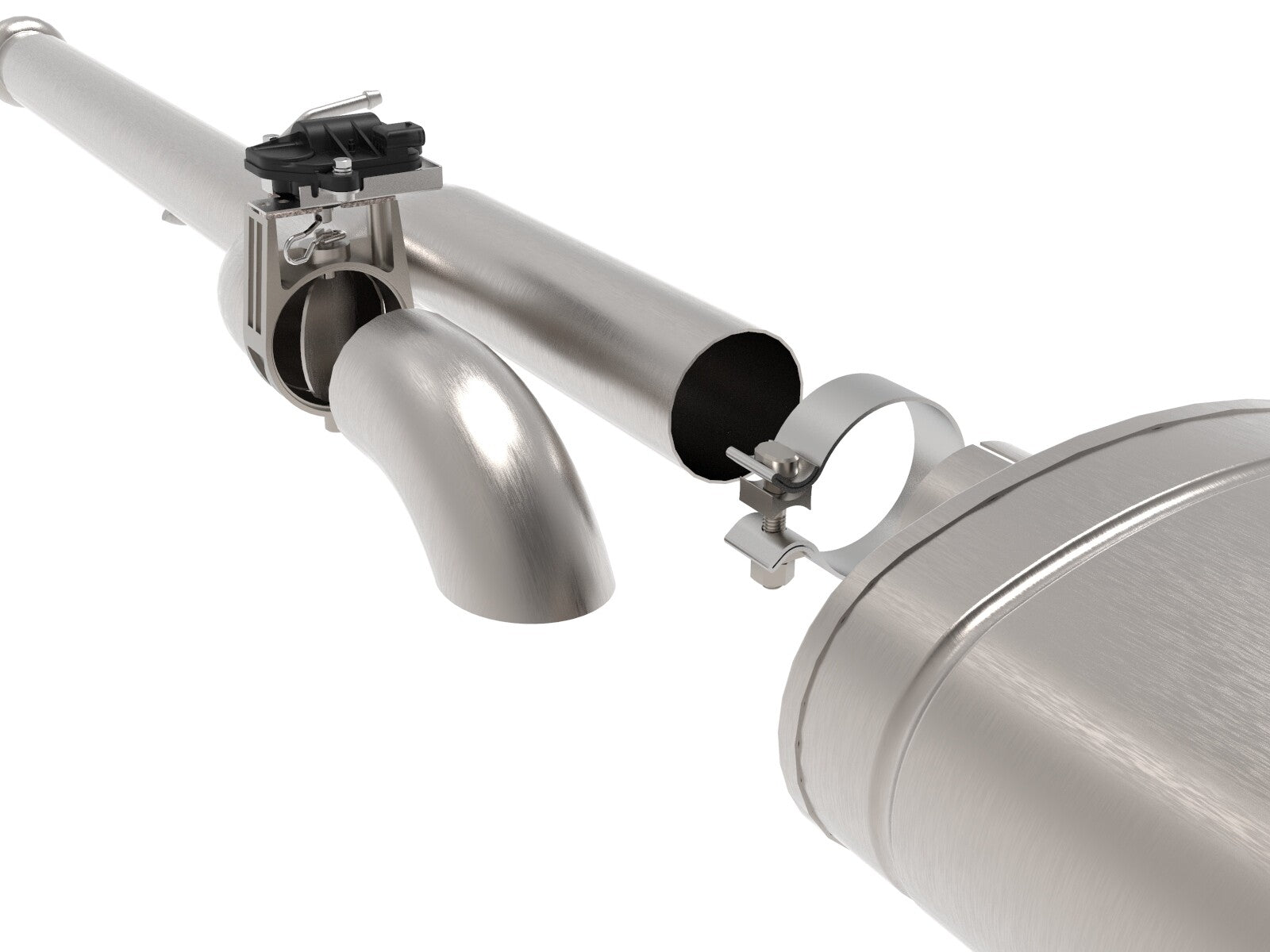 Gemini Xv 3 Inch 304 Stainless Steel Cat-Back Exhaust System w/ Cut-Out GM Trucks 14-19 V6-4.3L/V8-5.3L aFe Power
