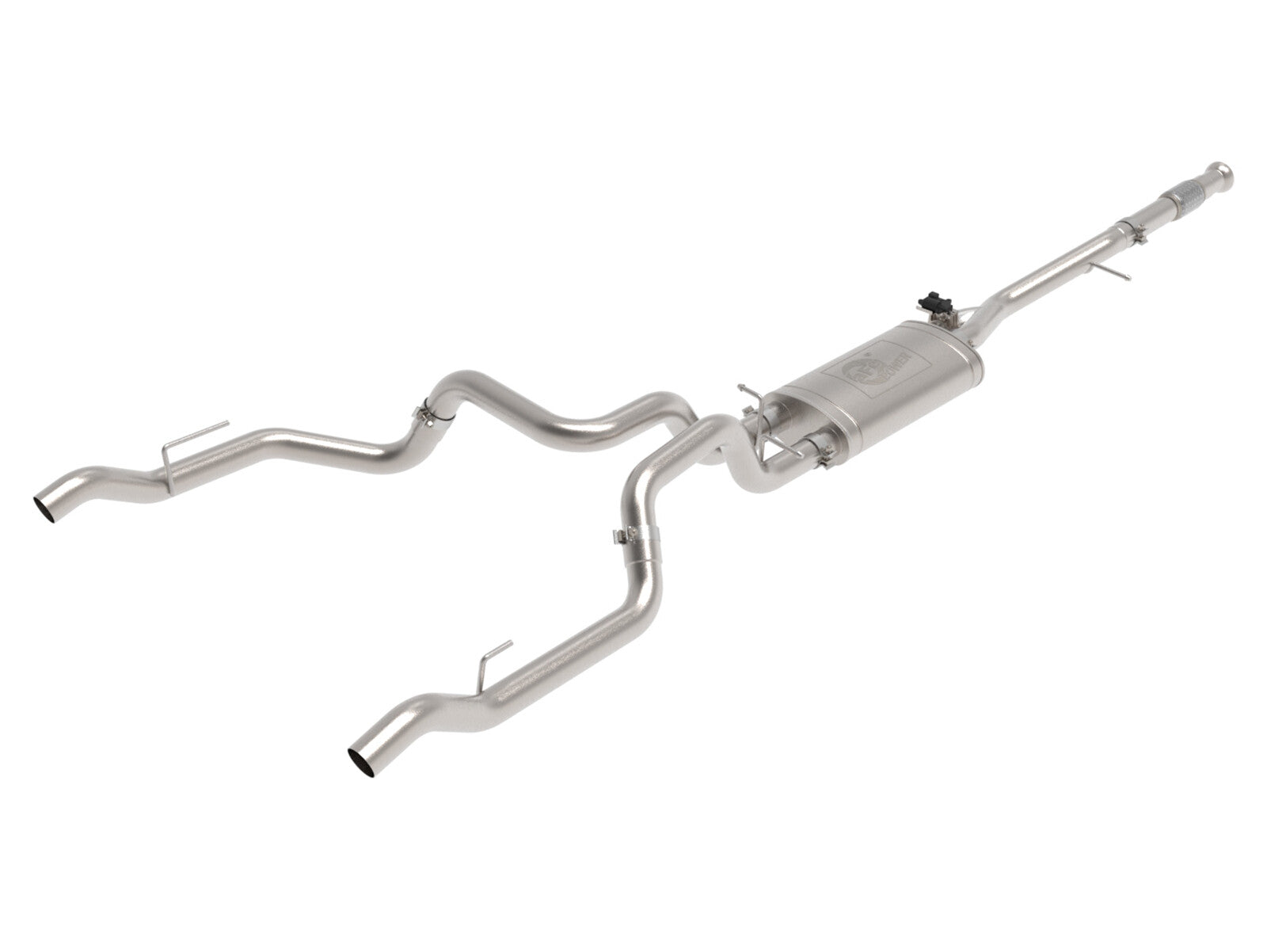 Gemini Xv 3 Inch 304 Stainless Steel Cat-Back Exhaust System w/ Cut-Out GM Silverado/Sierra 1500 19-26 V8-5.3L aFe Power