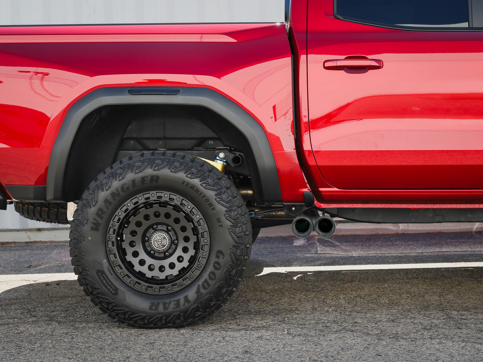 Rebel Series 3 Inch 304 Stainless Steel Cat-Back Exhaust System w/ Tip GM Colorado/Canyon 23-26 L4-2.7L (t) aFe Power