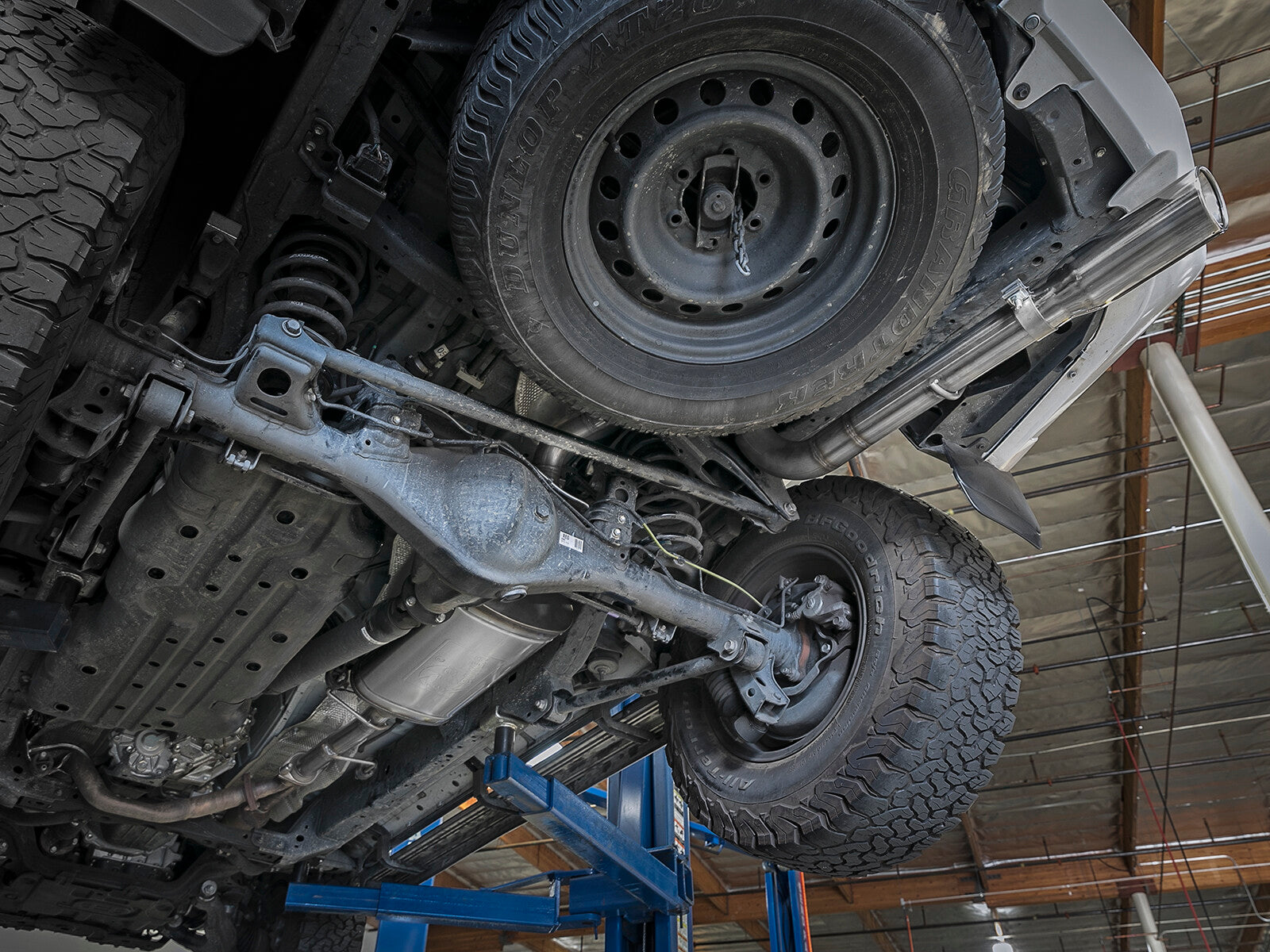 Mach Force-Xp 2-1/2 Inch 304 Stainless Steel Cat-Back Exhaust System w/ Tip Toyota 4Runner 10-24 V6-4.0L aFe Power
