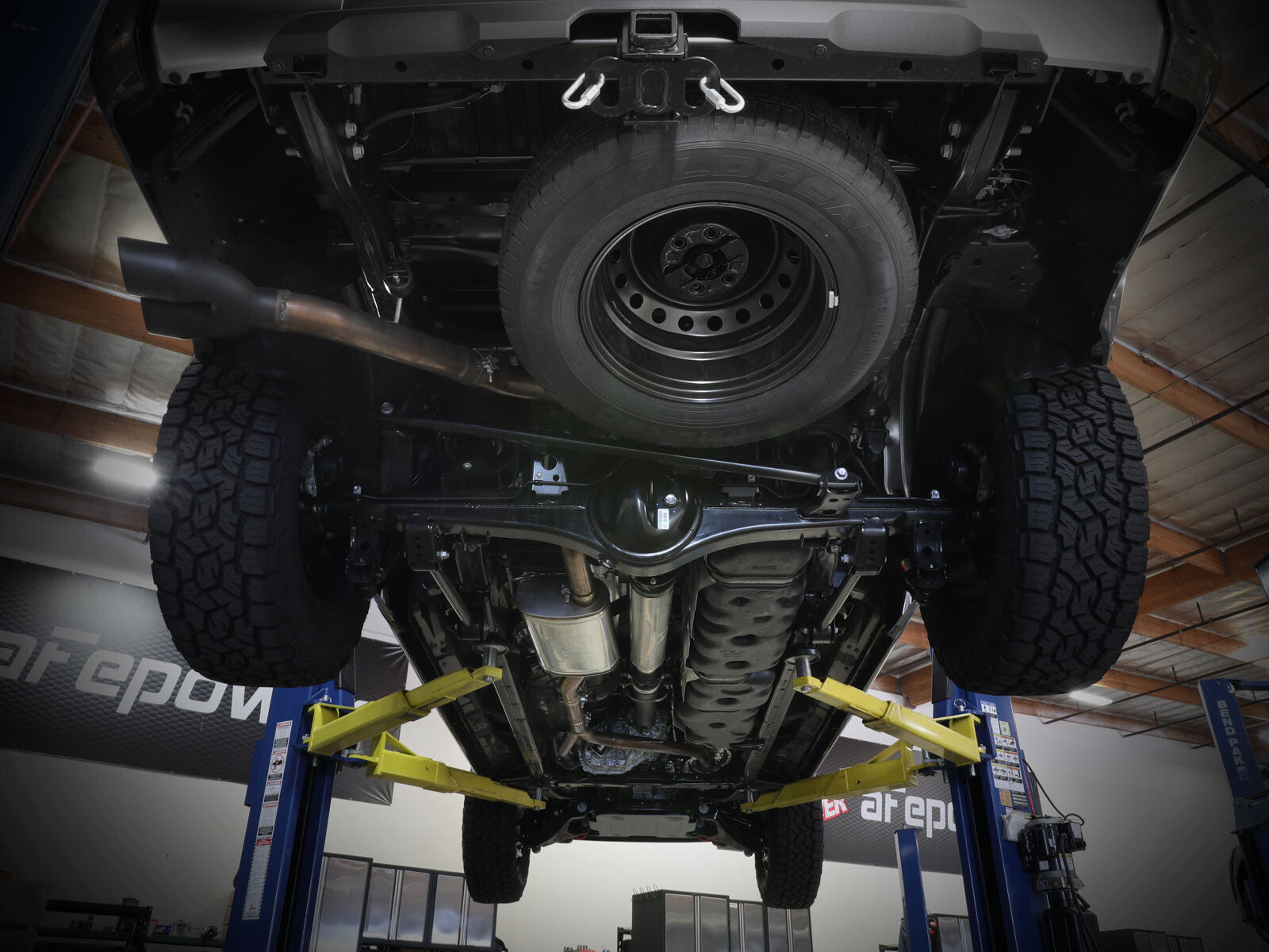 Vulcan Series 2-1/2 Inch to 3 Inch Stainless Steel Cat-Back Exhaust System Toyota Tundra 22-26 V6-3.4L (tt) aFe Power