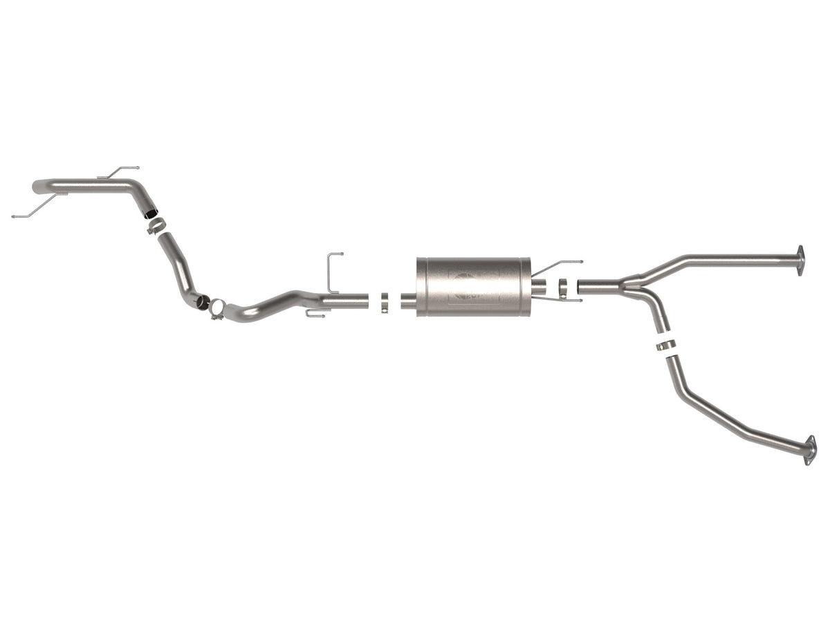 Vulcan Series 2-1/2 Inch to 3 Inch Stainless Steel Cat-Back Hi-Tuck Exhaust System Toyota Sequoia 23-26 V6-3.4L (tt) aFe Power