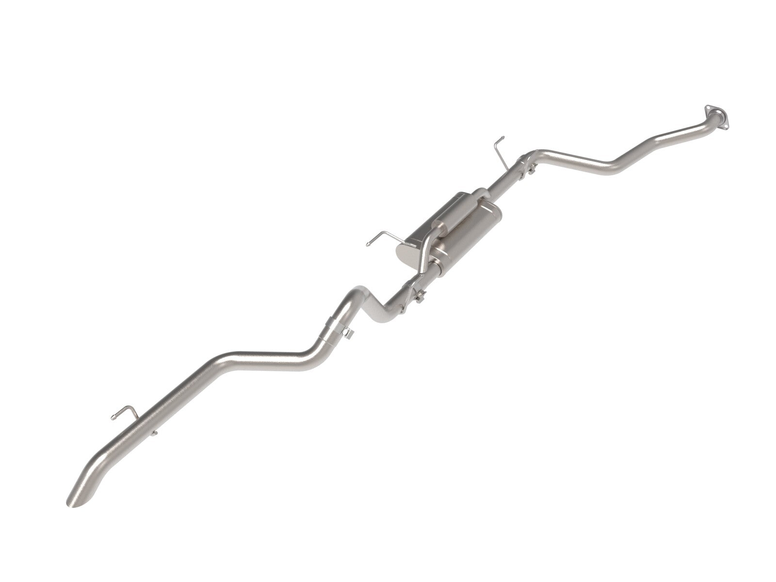 Vulcan Series 2-1/2 Inch 304 Stainless Steel Cat-Back Hi-Tuck Exhaust System Toyota Tacoma 24-26 L4-2.4L (t) aFe Power