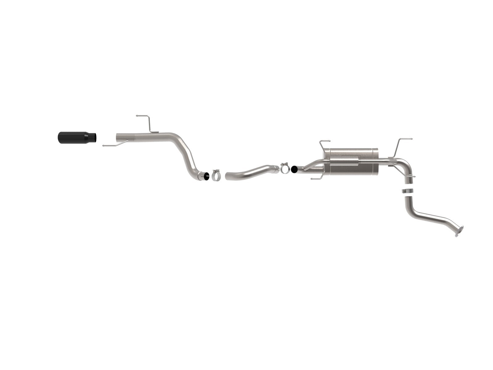 Vulcan Series 2-1/2 Inch Stainless Steel Cat-Back Exhaust w/Polished Tip Toyota 4Runner 25-26 L4-2.4L (t) aFe Power