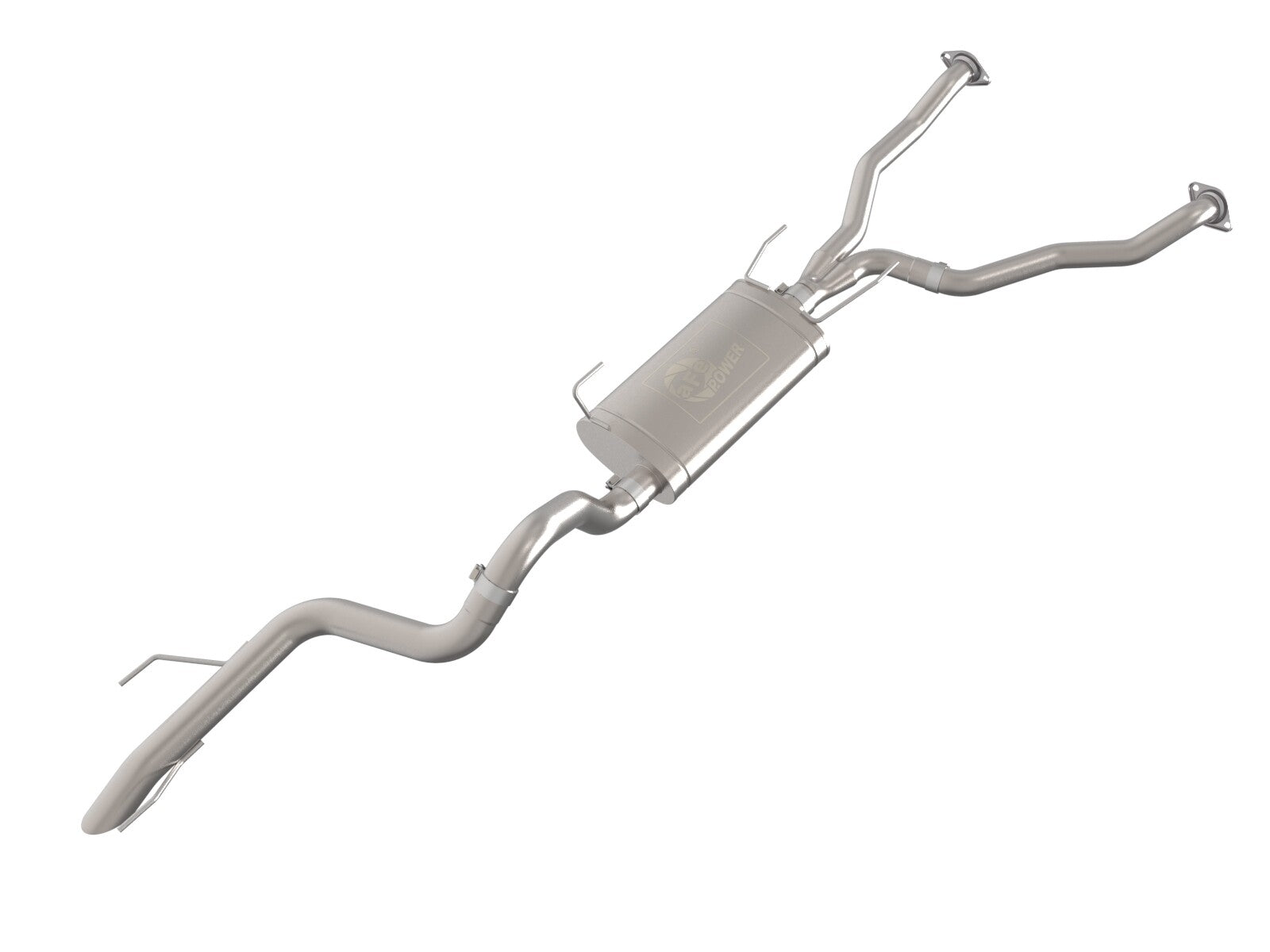 Vulcan Series 2-1/2 Inch to 3 Inch Stainless Steel Cat-Back Hi-Tuck Exhaust System Lexus GX550 24-26 V6-3.4L (tt) aFe Power