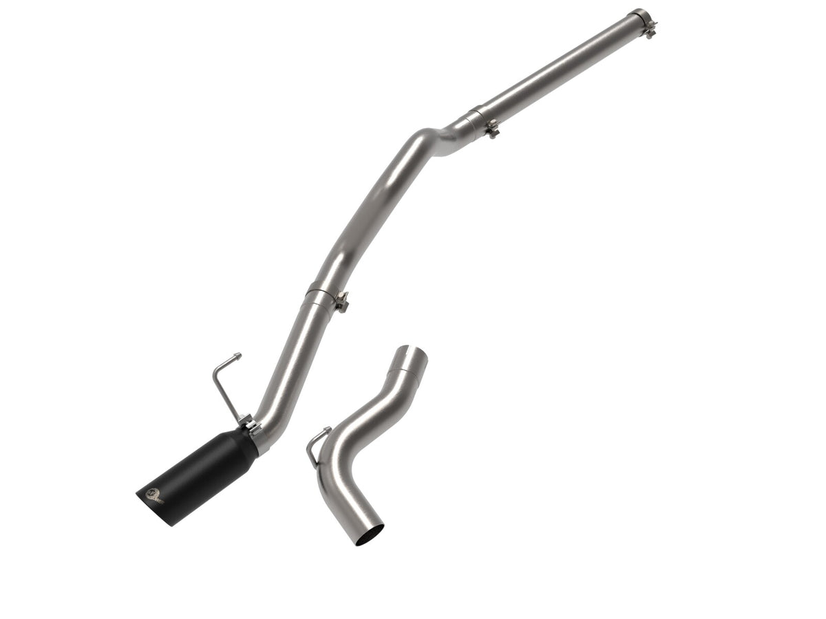 Vulcan Series 3 Inch 304 Stainless Steel Dpf-Back Exhaust System w/Black Tip Mercedes-Benz Sprinter 2500/3500 10-26 L4/V6 (td) fit models with a 144 inch Wheelbase aFe Power