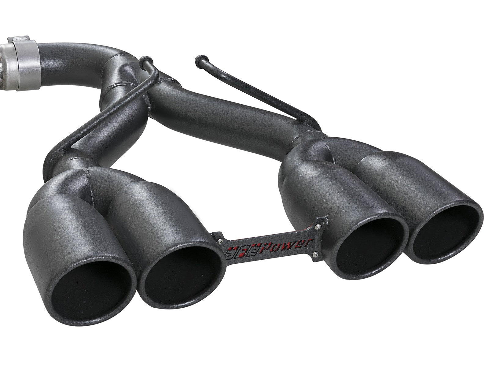 Rebel Series 2-1/2 Inch 304 Stainless Steel Cat-Back Exhaust System w/ Black Tip Jeep Wrangler (Jl) 18-26 V6-3.6L Split rear aFe Power