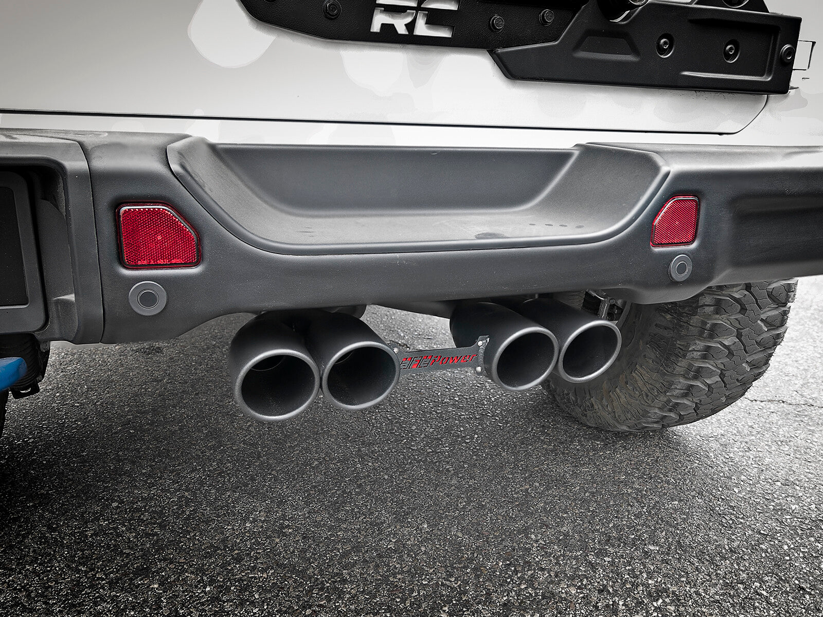 Rebel Series 2-1/2 Inch 304 Stainless Steel Cat-Back Exhaust System w/ Black Tip Jeep Wrangler (Jl) 18-26 V6-3.6L Split rear aFe Power