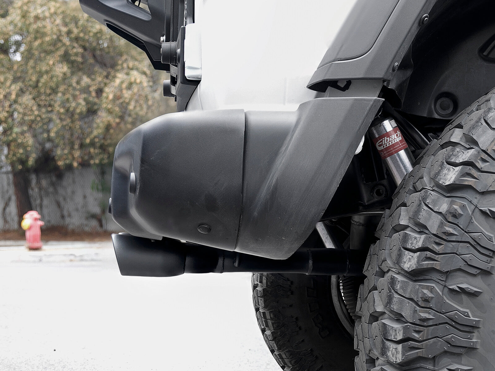 Rebel Series 2-1/2 Inch 304 Stainless Steel Cat-Back Exhaust System w/ Black Tip Jeep Wrangler (Jl) 18-26 V6-3.6L Split rear aFe Power