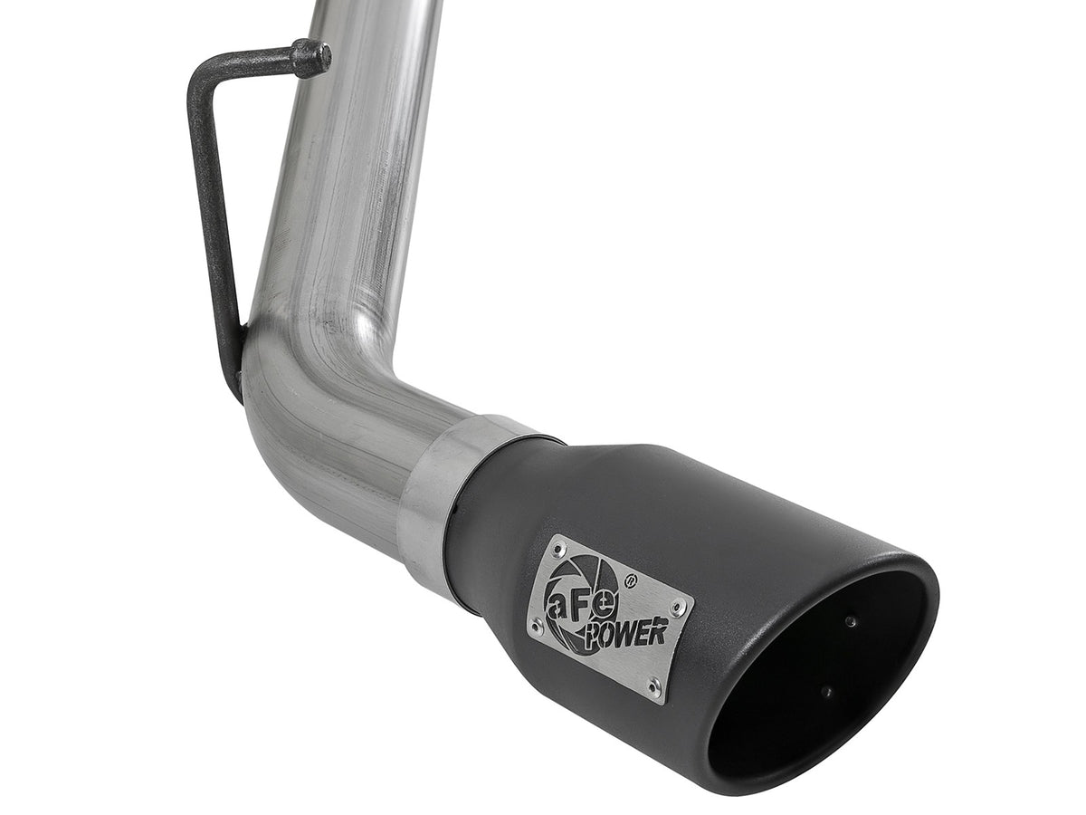 Mach Force-Xp 3 Inch 409 Stainless Steel Cat-Back Exhaust System w/Black Tip GM Colorado/Canyon 15-22 L4-2.5L/15-16 V6-3.6L aFe Power