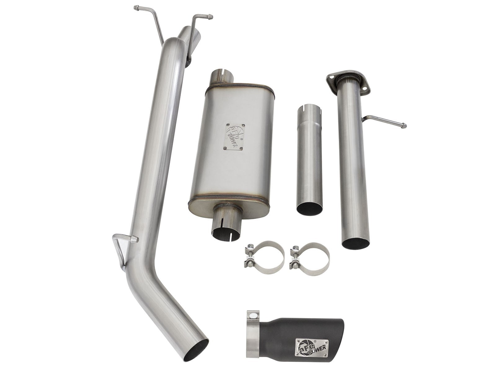 Mach Force-Xp 3 Inch 409 Stainless Steel Cat-Back Exhaust System w/ Tip GM Colorado/Canyon 15-22 L4-2.5L/15-16 V6-3.6L aFe Power