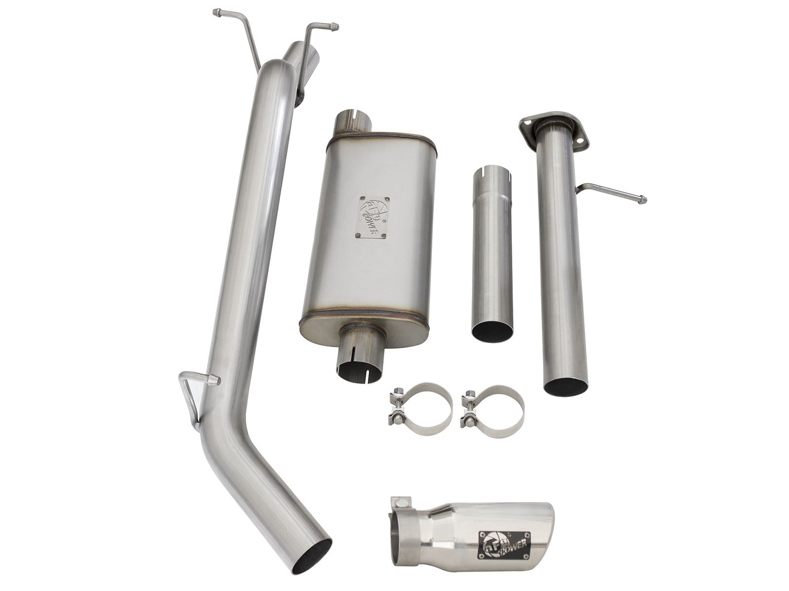 Mach Force-Xp 3 Inch 409 Stainless Steel Cat-Back Exhaust System w/ Tip GM Colorado/Canyon 15-22 L4-2.5L/15-16 V6-3.6L aFe Power