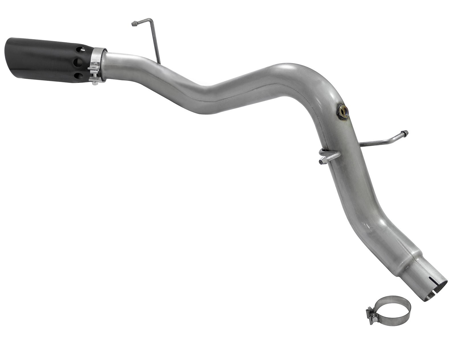 Large Bore-HD 3-1/2 Inch 409 Stainless Steel Dpf-Back Exhaust System w/ Tip GM Colorado/Canyon 16-22 L4-2.8L (td) Lwn aFe Power