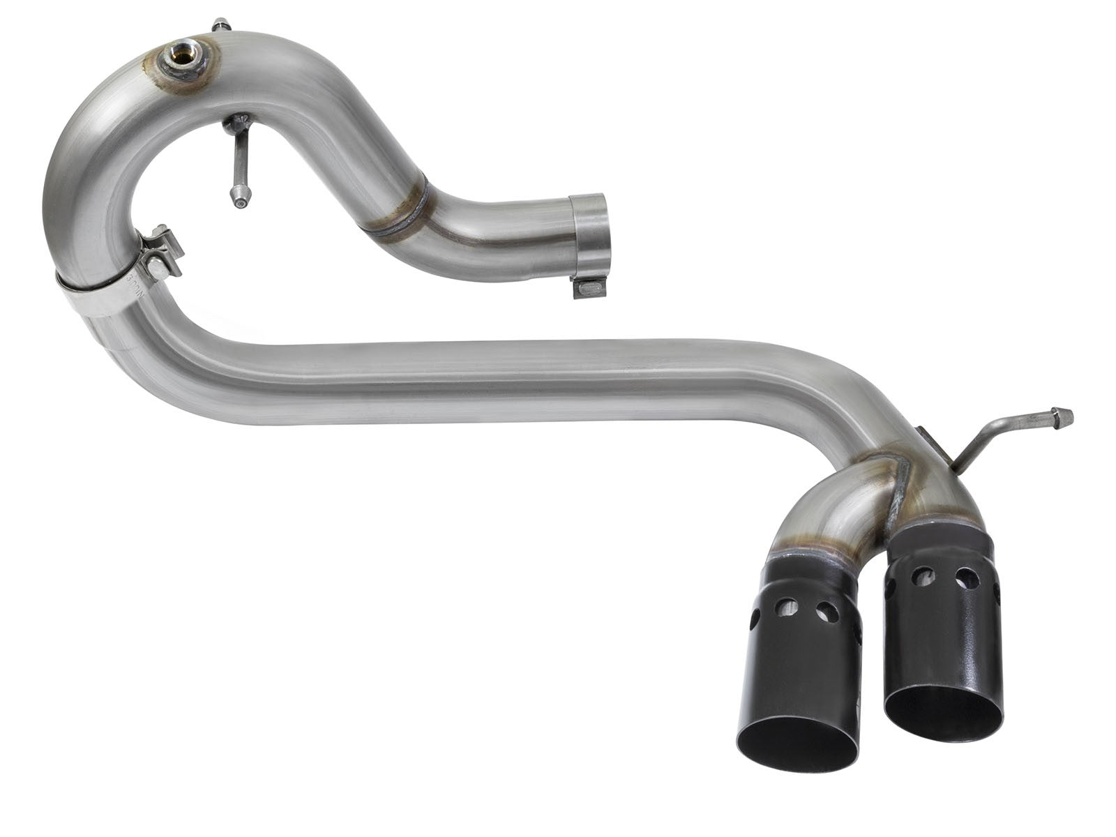 Rebel Series 3 Inch 409 Stainless Steel Dpf-Back Exhaust System w/ Tip GM Colorado/Canyon 16-22 L4-2.8L (td) Lwn aFe Power