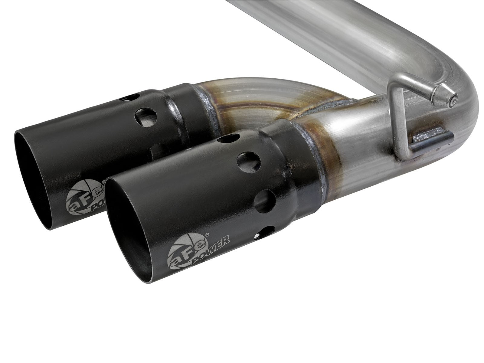 Rebel Series 3 Inch 409 Stainless Steel Dpf-Back Exhaust System w/ Tip GM Colorado/Canyon 16-22 L4-2.8L (td) Lwn aFe Power