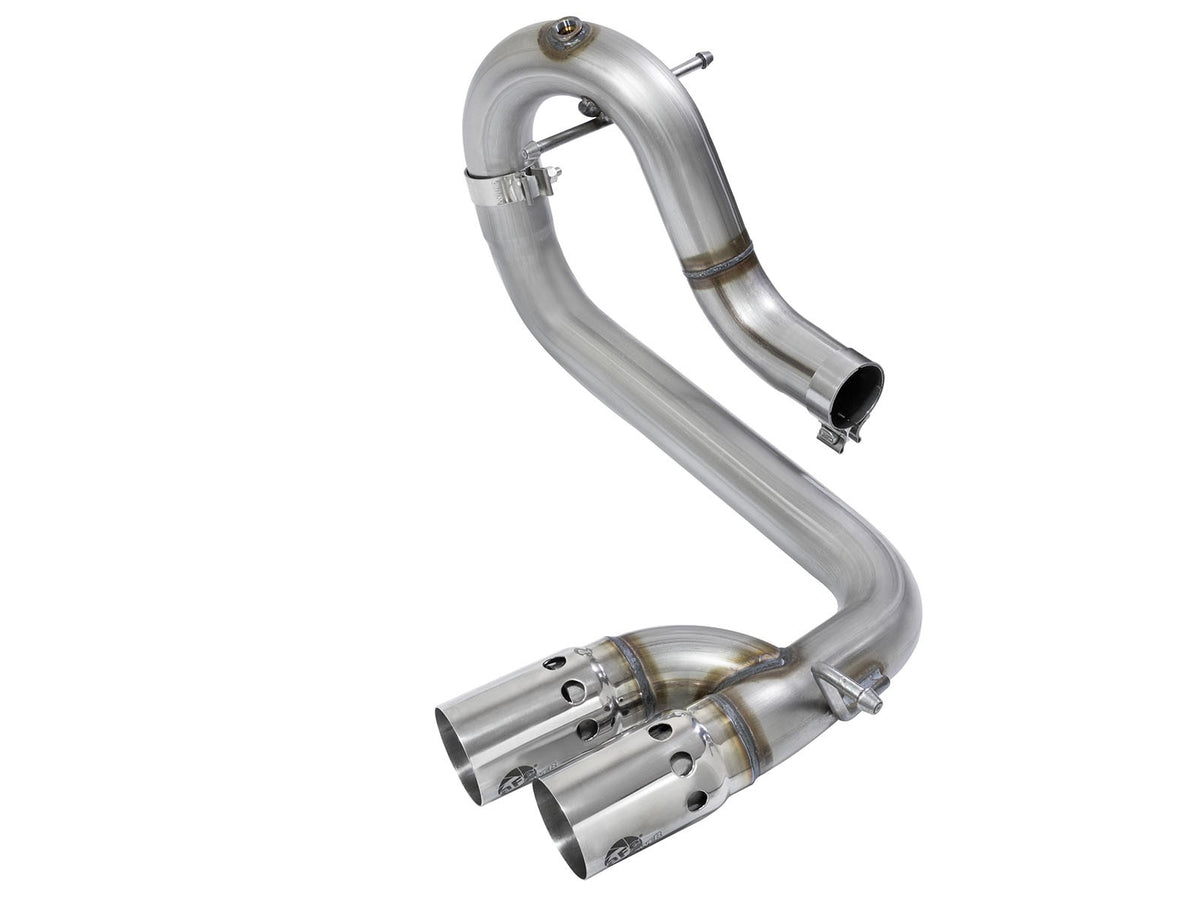 Rebel Series 3 Inch 409 Stainless Steel Dpf-Back Exhaust System w/Polished Tip GM Colorado/Canyon 16-22 L4-2.8L (td) Lwn aFe Power