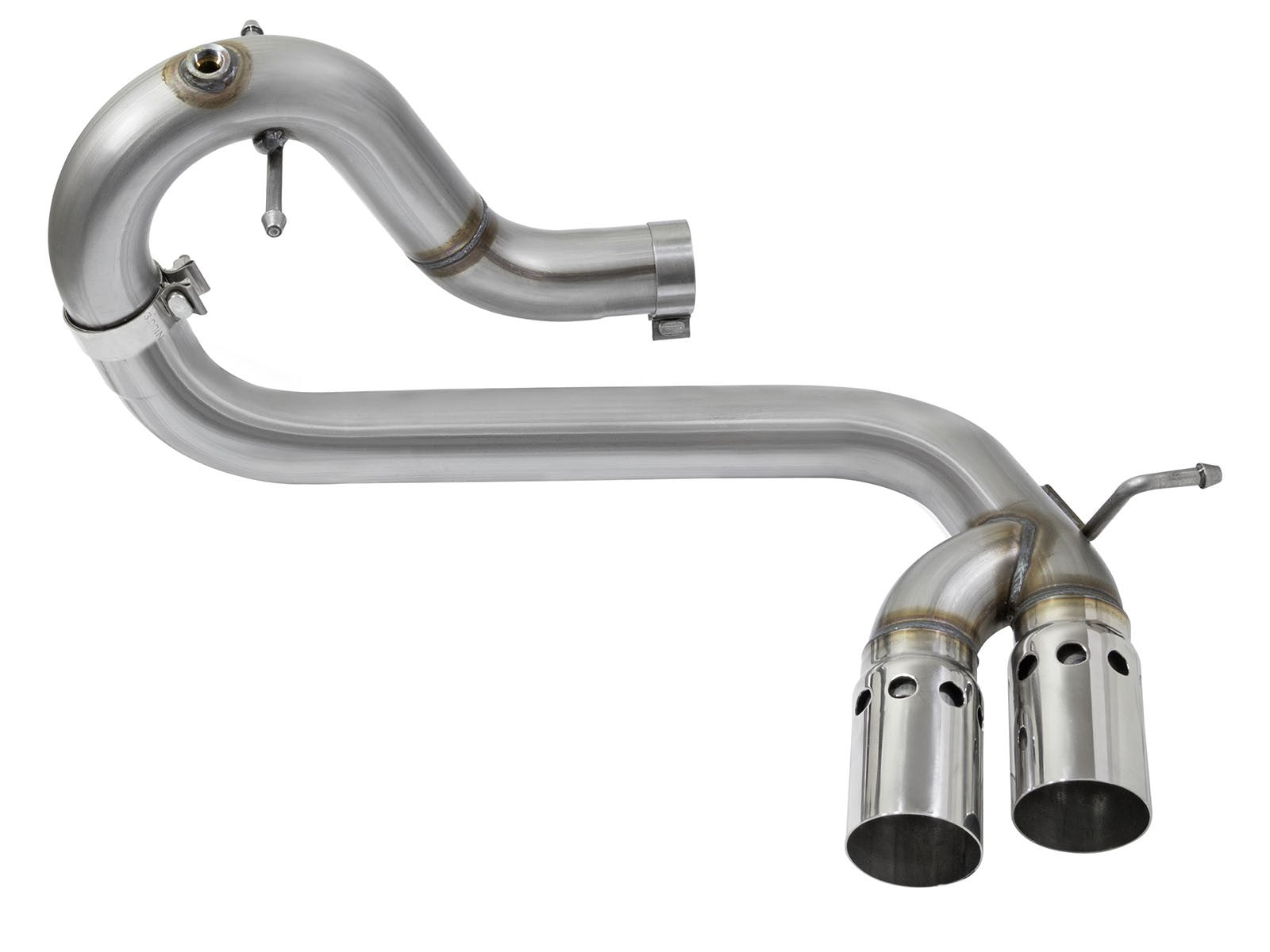 Rebel Series 3 Inch 409 Stainless Steel Dpf-Back Exhaust System w/ Tip GM Colorado/Canyon 16-22 L4-2.8L (td) Lwn aFe Power