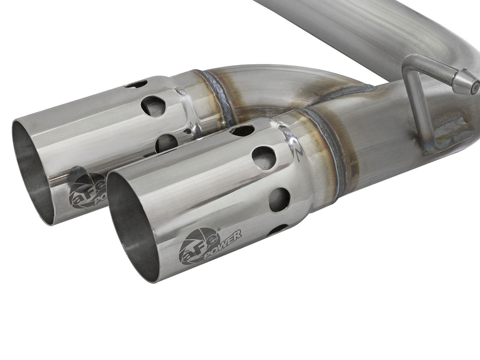 Rebel Series 3 Inch 409 Stainless Steel Dpf-Back Exhaust System w/ Tip GM Colorado/Canyon 16-22 L4-2.8L (td) Lwn aFe Power