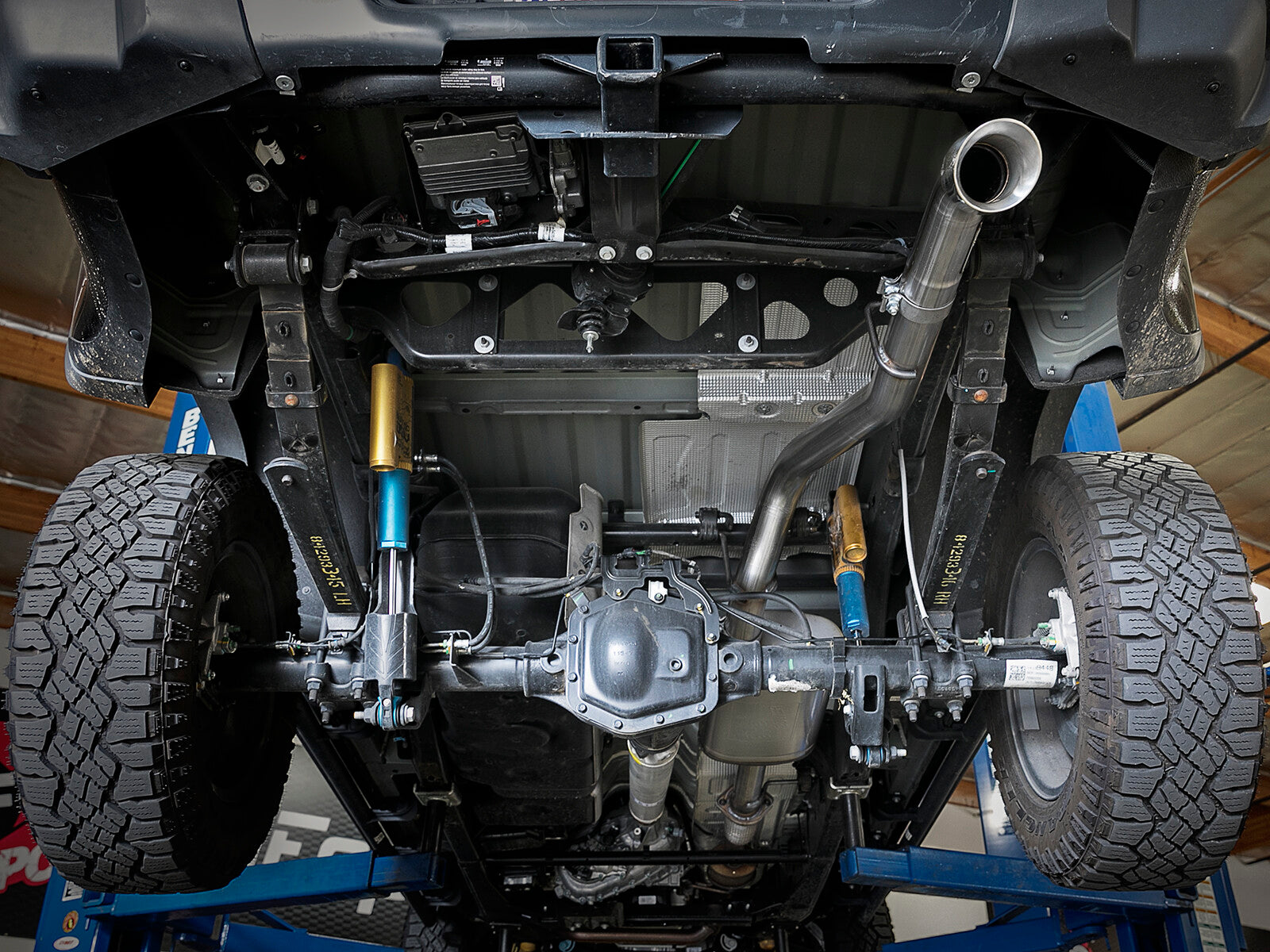 Mach Force-Xp 3 Inch 409 Stainless Cat-Back Hi-Tuck Exhaust System w/ Tip GM Colorado/Canyon 15-22 L4-2.5L/V6-3.6L aFe Power
