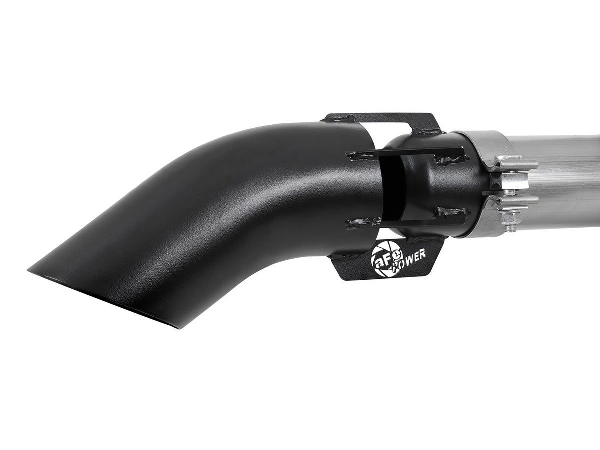 Mach Force-Xp 3 Inch 409 SS Cat-Back Hi-Tuck Exhaust System w/ Black Tip GM Colorado/Canyon 16-22 L4-2.8L (td) Lwn aFe Power