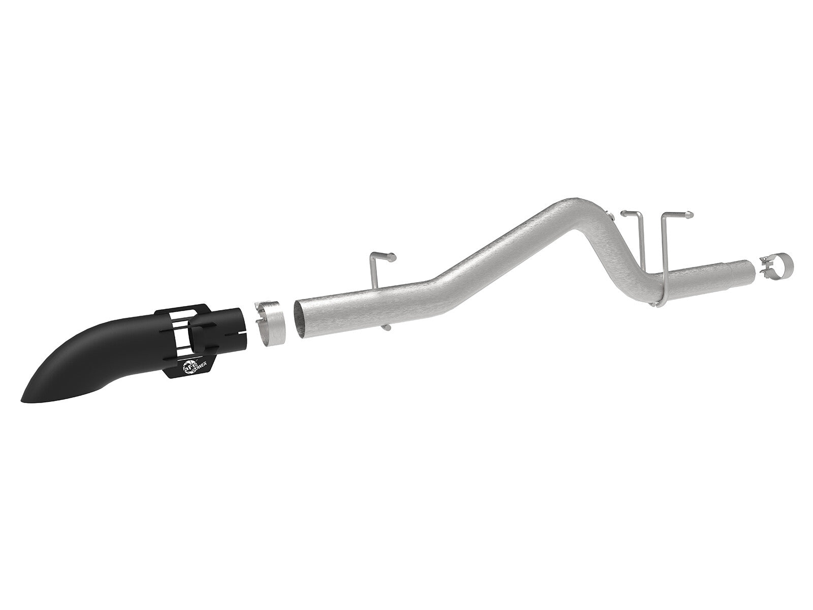 Mach Force-Xp 3 Inch 409 SS Cat-Back Hi-Tuck Exhaust System w/ Tip GM Colorado/Canyon 16-22 L4-2.8L (td) Lwn aFe Power