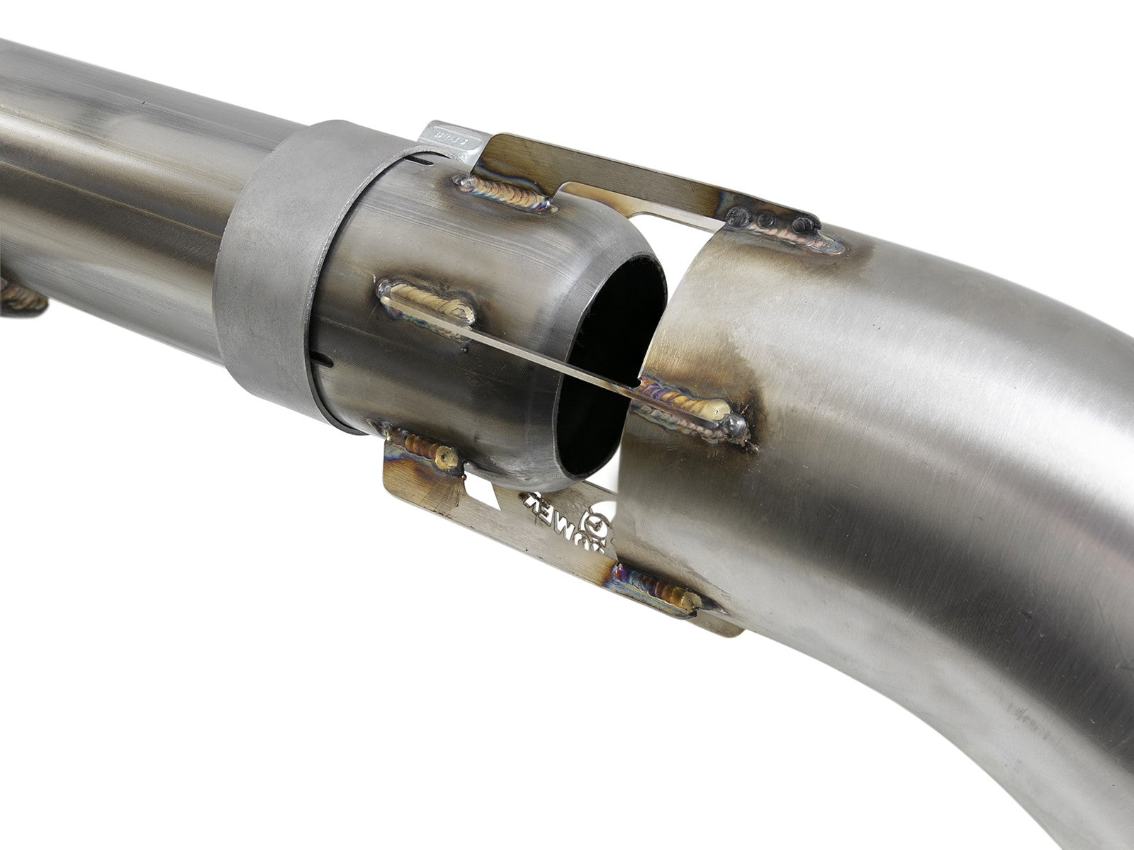 Mach Force-Xp 3 Inch 409 SS Cat-Back Hi-Tuck Exhaust System w/ Tip GM Colorado/Canyon 16-22 L4-2.8L (td) Lwn aFe Power