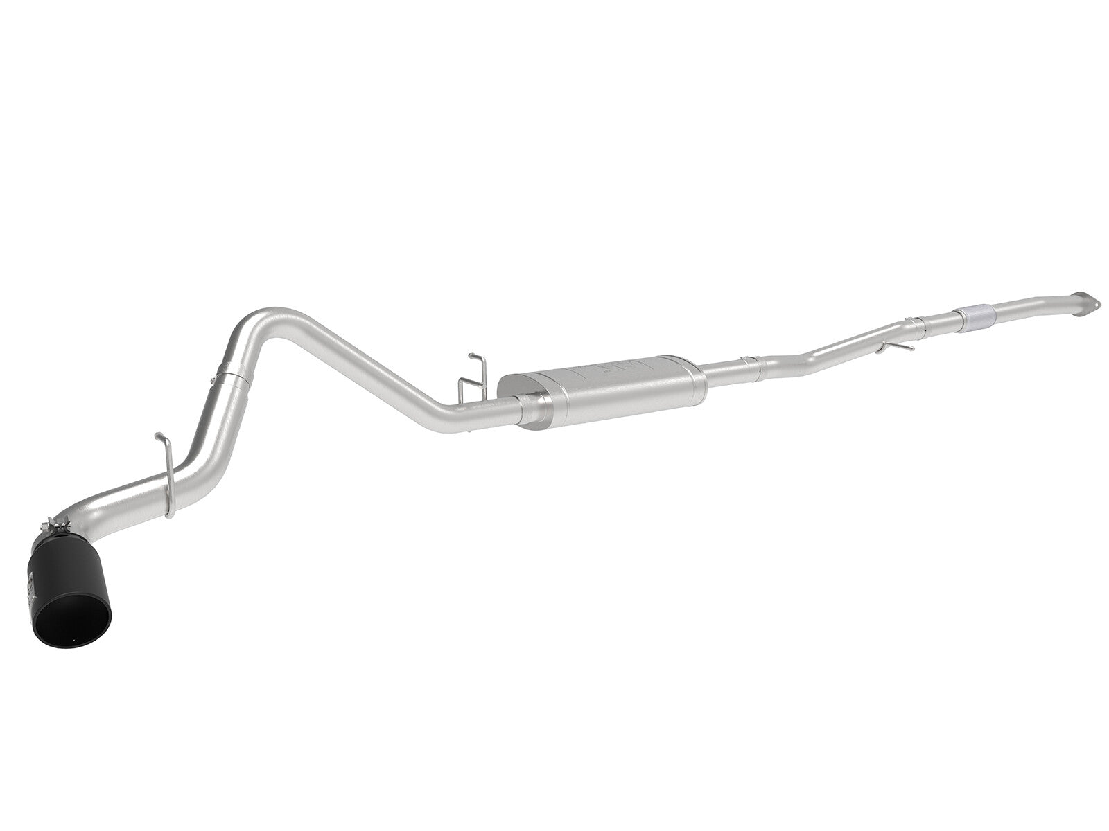 Apollo GT Series 3 Inch 409 Stainless Steel Cat-Back Exhaust System w/ Tip GM Silverado/Sierra 1500 19-26 L4-2.7L (t) aFe Power