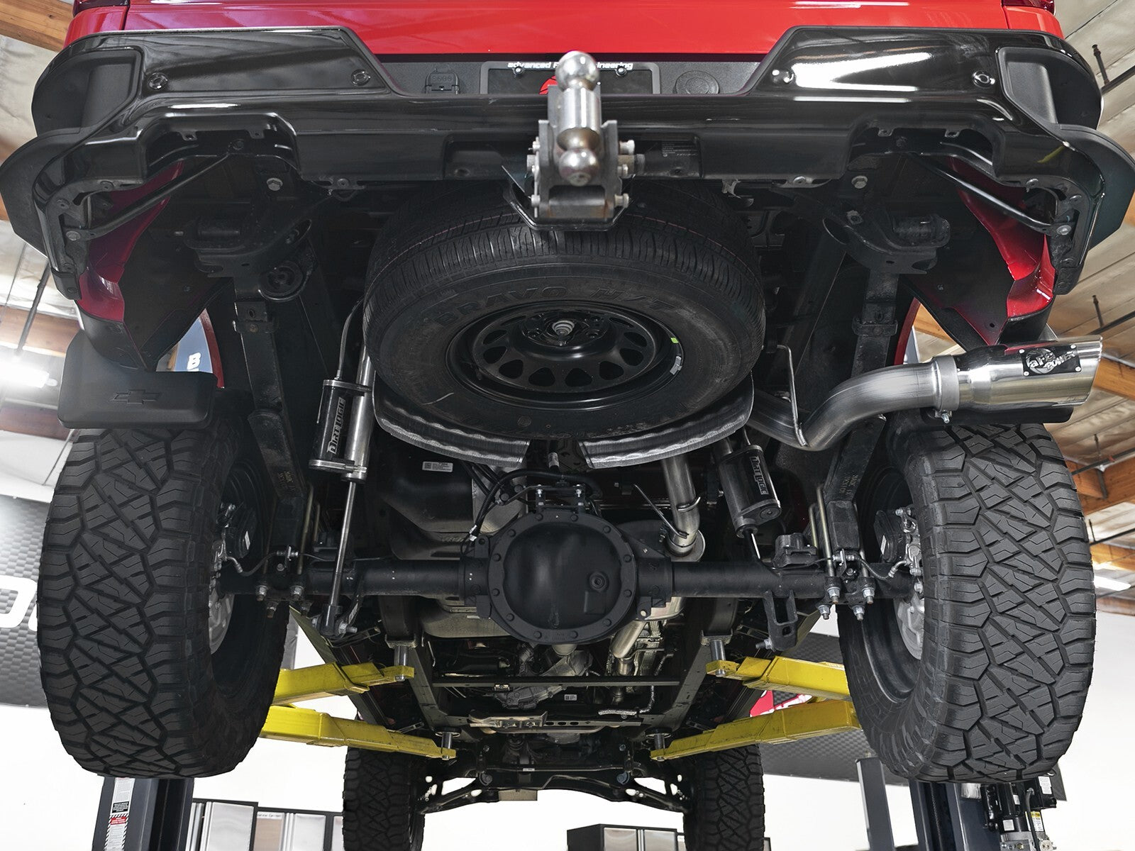 Apollo GT Series 3 Inch 409 Stainless Steel Cat-Back Exhaust System w/ Tip GM Silverado/Sierra 1500 19-26 L4-2.7L (t) aFe Power