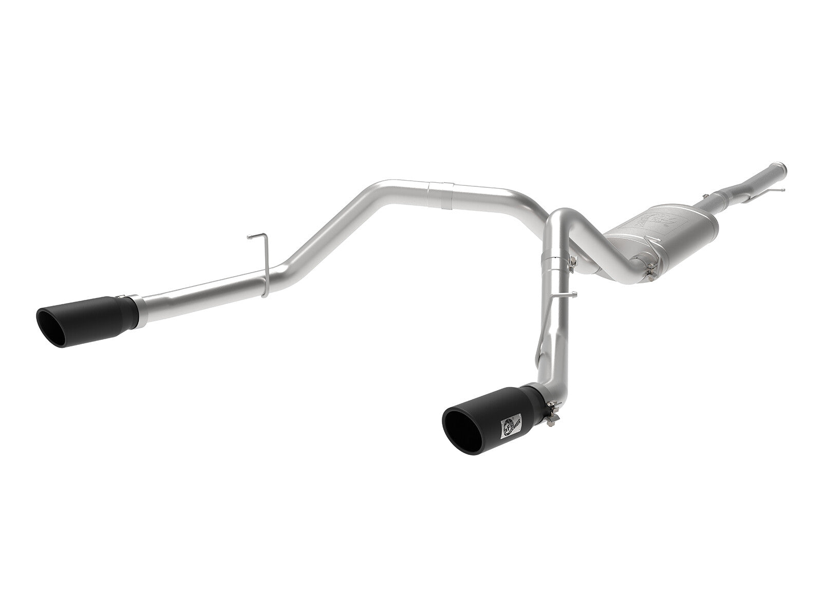 Apollo GT Series 3 Inch 409 Stainless Steel Cat-Back Exhaust System w/ Tip GM Silverado/Sierra 1500 09-18 V6-4.3/V8-4.8/5.3L aFe Power