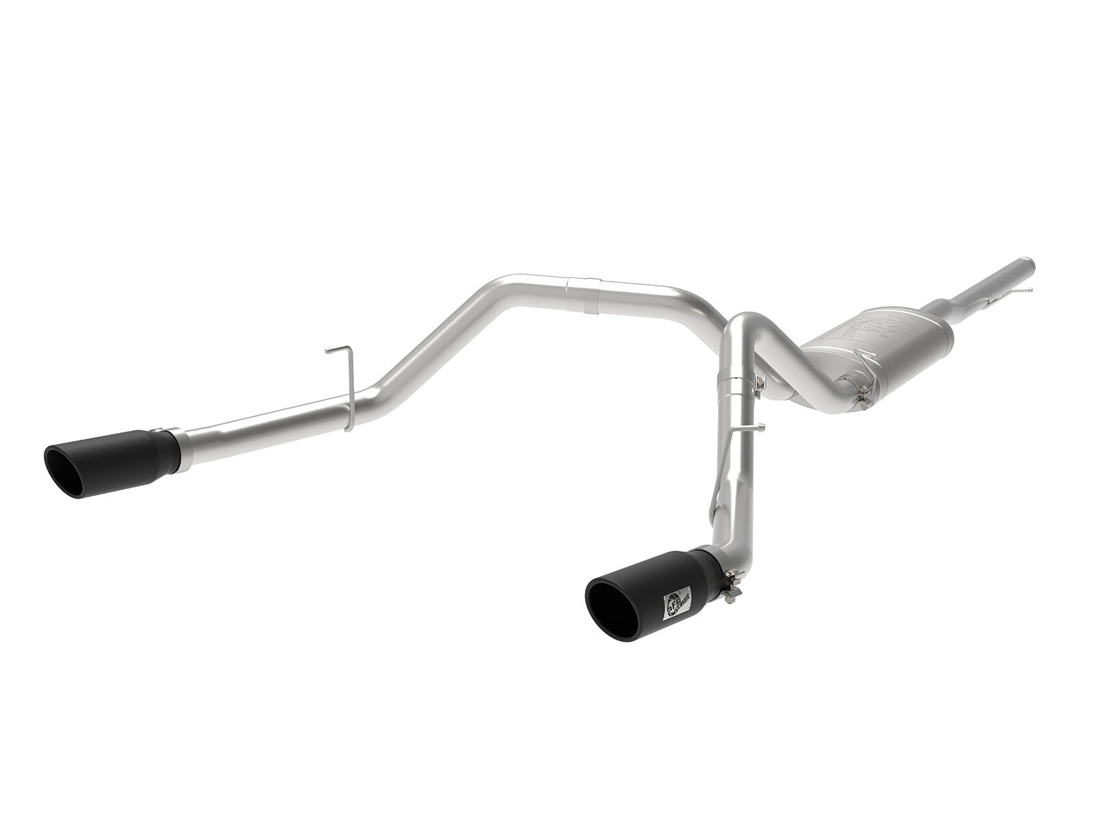 Apollo GT Series 3 Inch 409 Stainless Steel Cat-Back Exhaust System w/ Tip GM Silverado/Sierra 1500 09-19 V6-4.3/V8-4.8/5.3L aFe Power