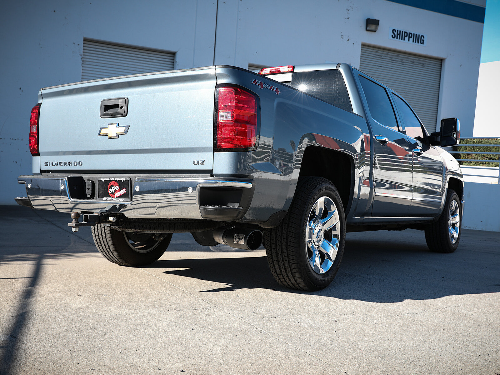 Apollo GT Series 4 Inch 409 Stainless Steel Cat-Back Exhaust System w/ Tip GM Silverado/Sierra 1500 14-18 V8-6.2L aFe Power