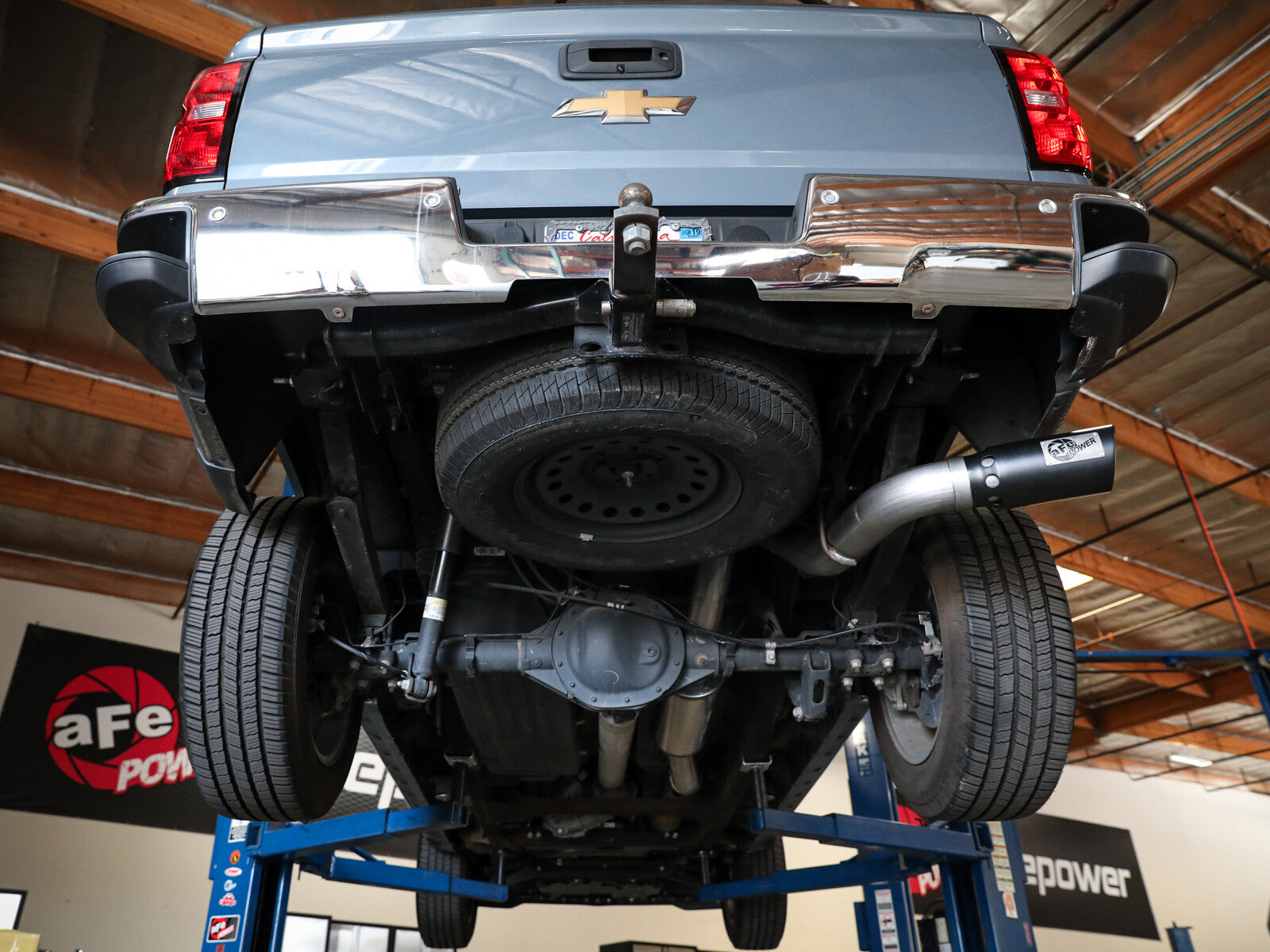 Apollo GT Series 4 Inch 409 Stainless Steel Cat-Back Exhaust System w/ Tip GM Silverado/Sierra 1500 14-18 V8-6.2L aFe Power