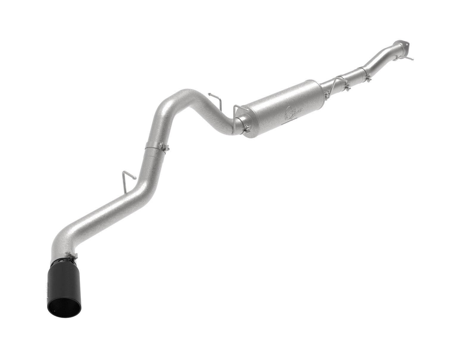 Apollo GT Series 4 Inch 409 Stainless Steel Cat-Back Exhaust System w/ Tip GM 2500/3500HD 20-26 V8-6.6L L8T 149.4-159 Inch Wheelbase aFe Power